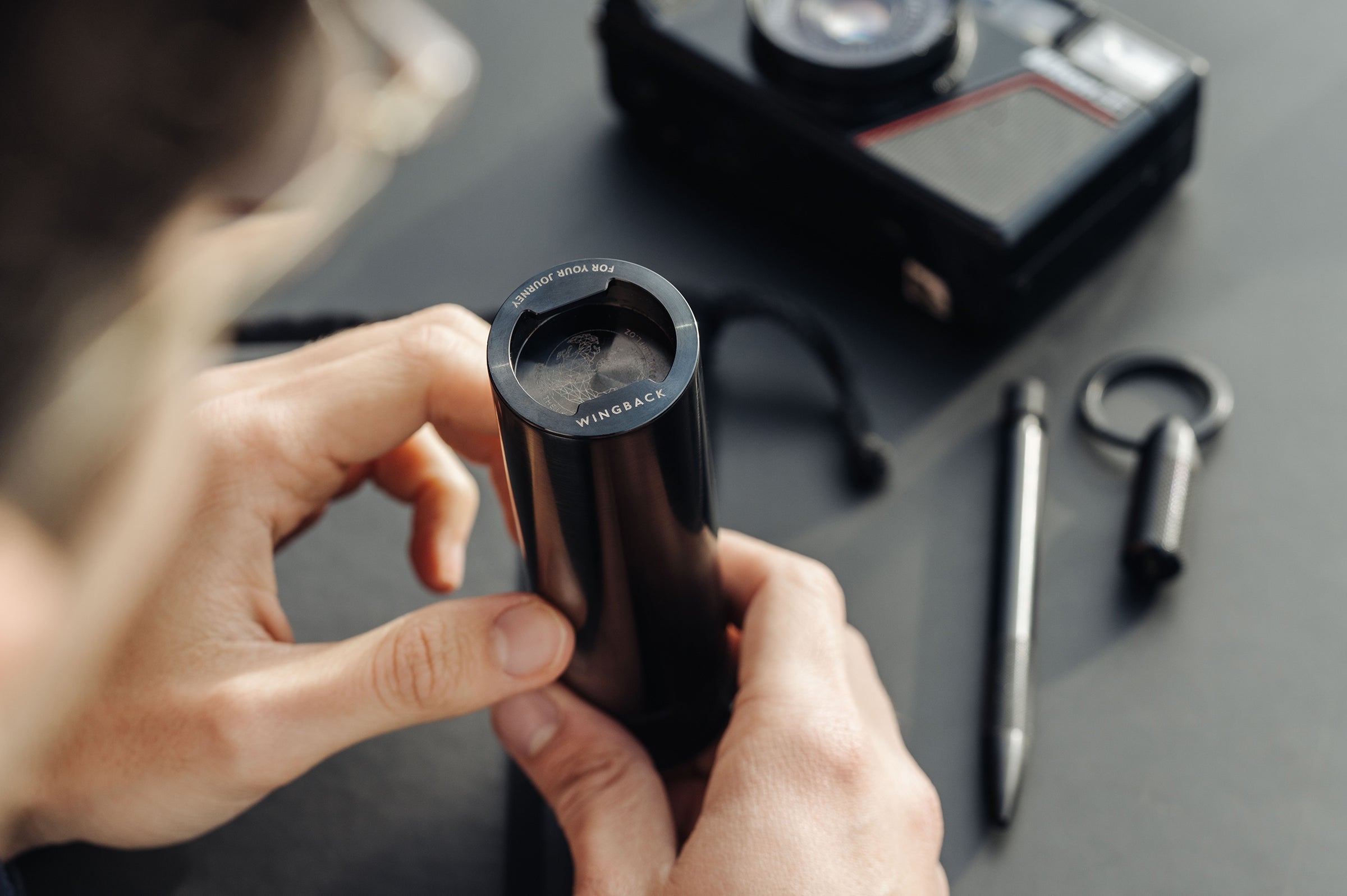 The Black Steel Everyday Carry Collection by Wingback