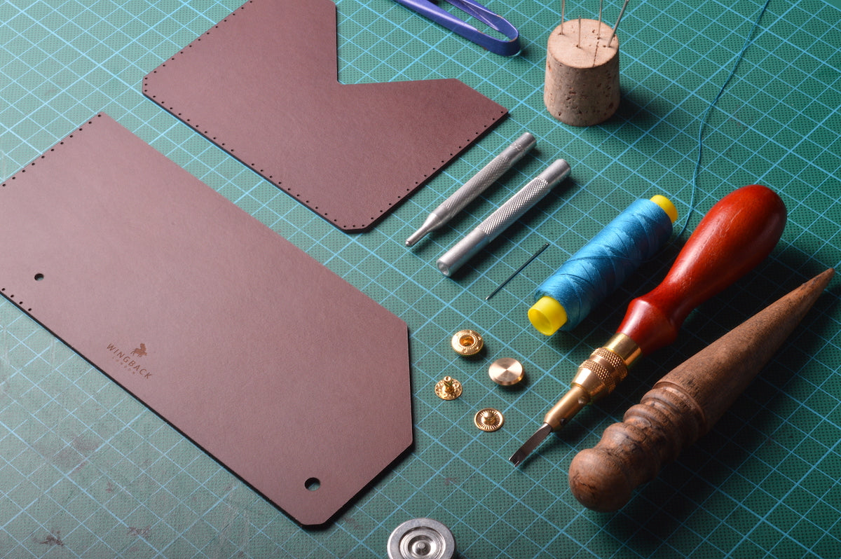 Leather repair by Wingback
