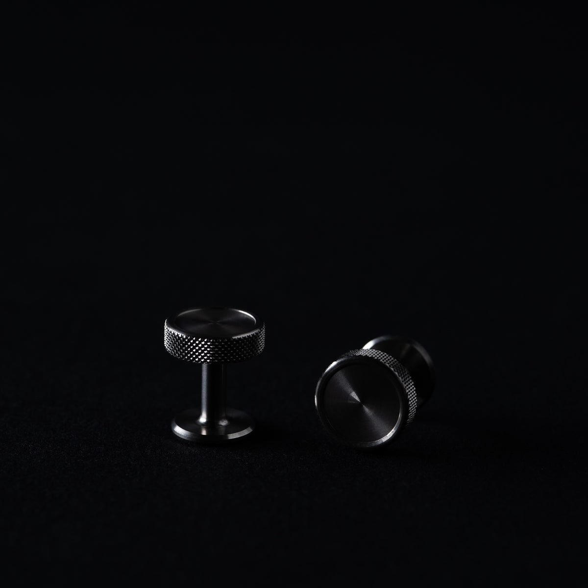Block Cufflinks - Steel by Wingback