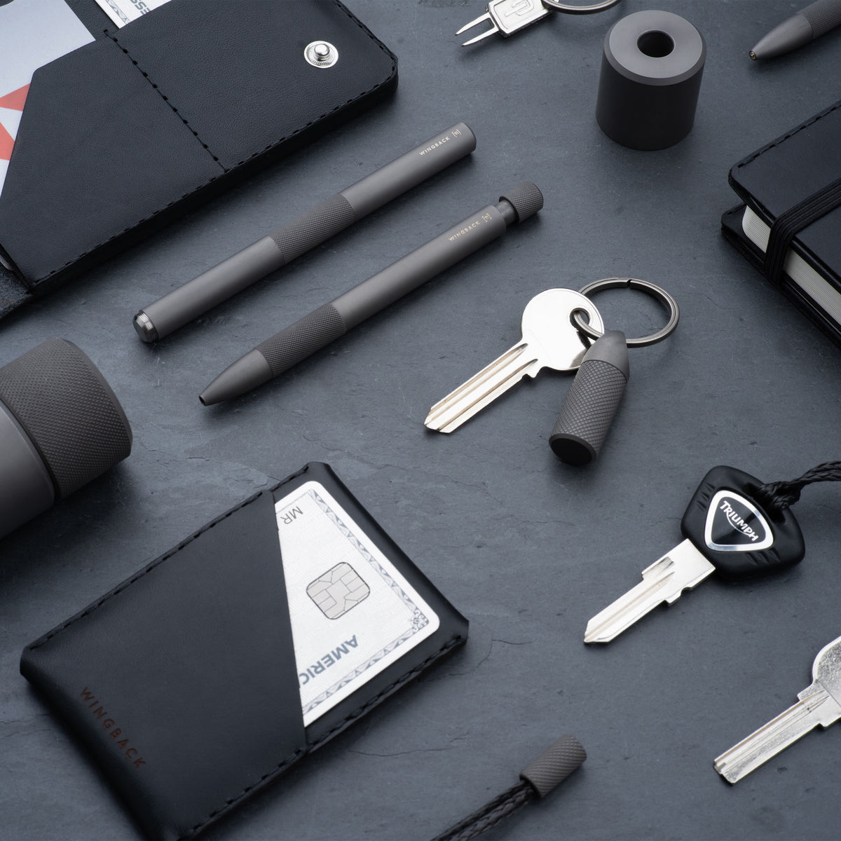 Mechanical Pen - Matte Titanium by Wingback