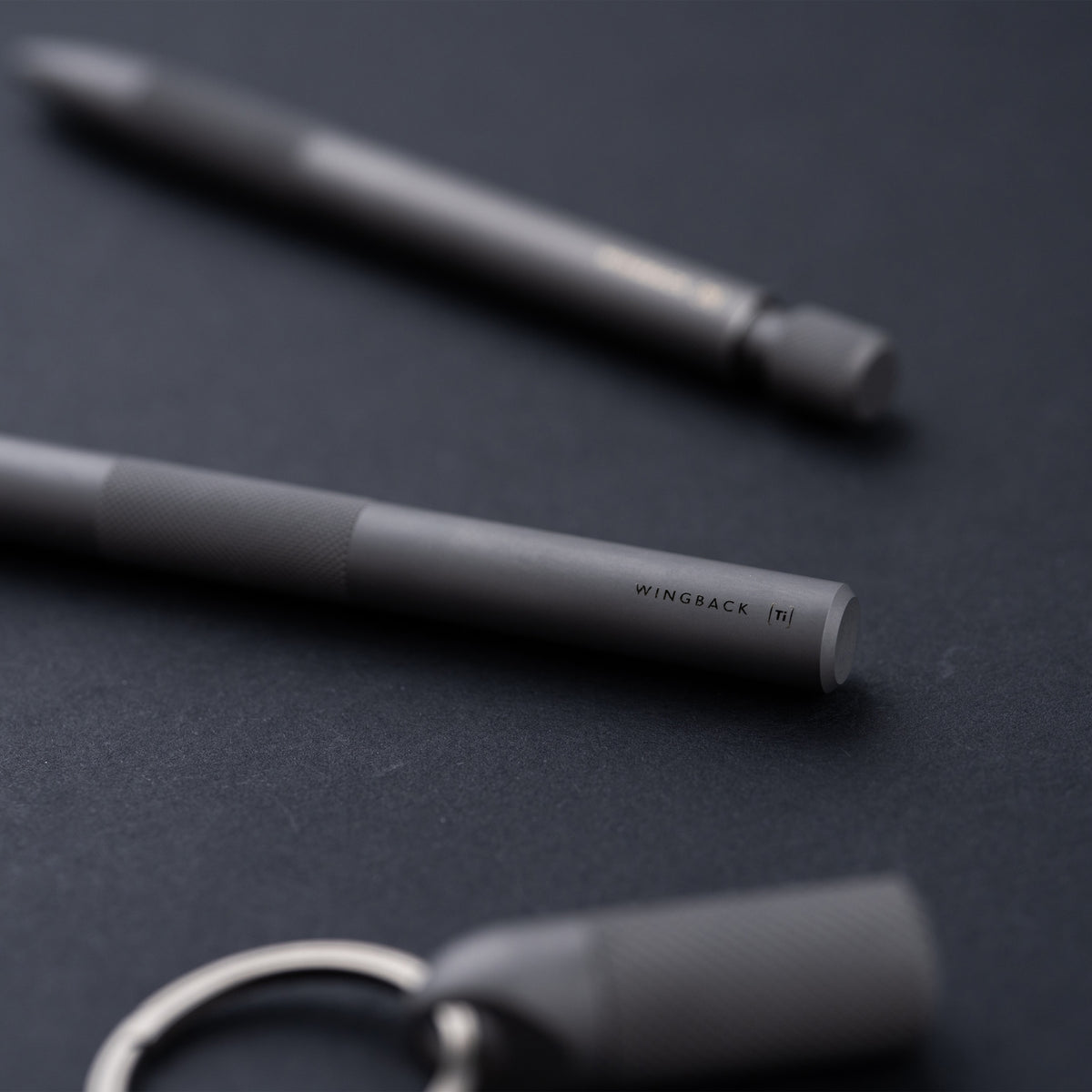 Fountain Pen - Matte Titanium by Wingback