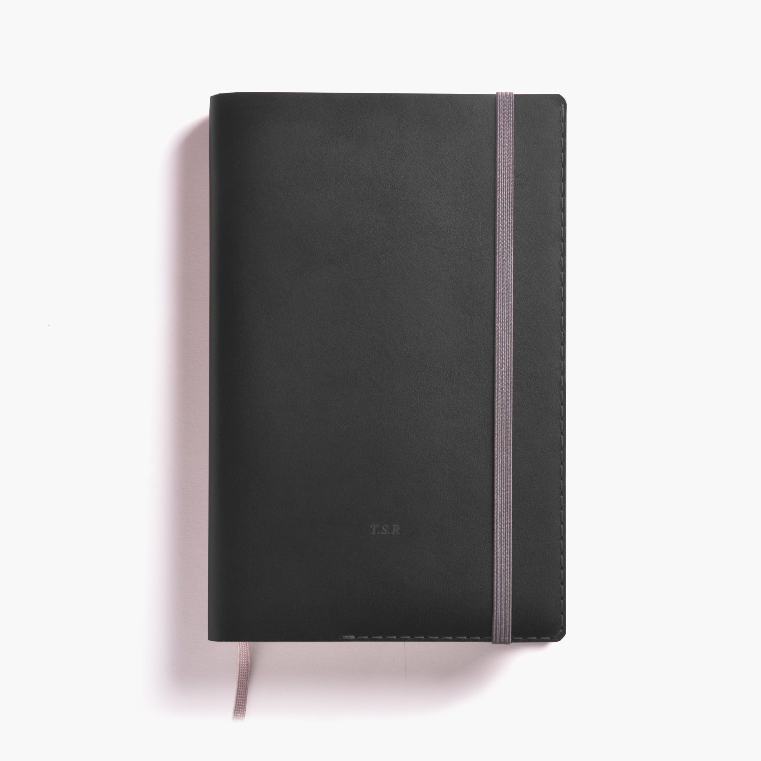 A5 Refillable Notebook - Charcoal Closed
