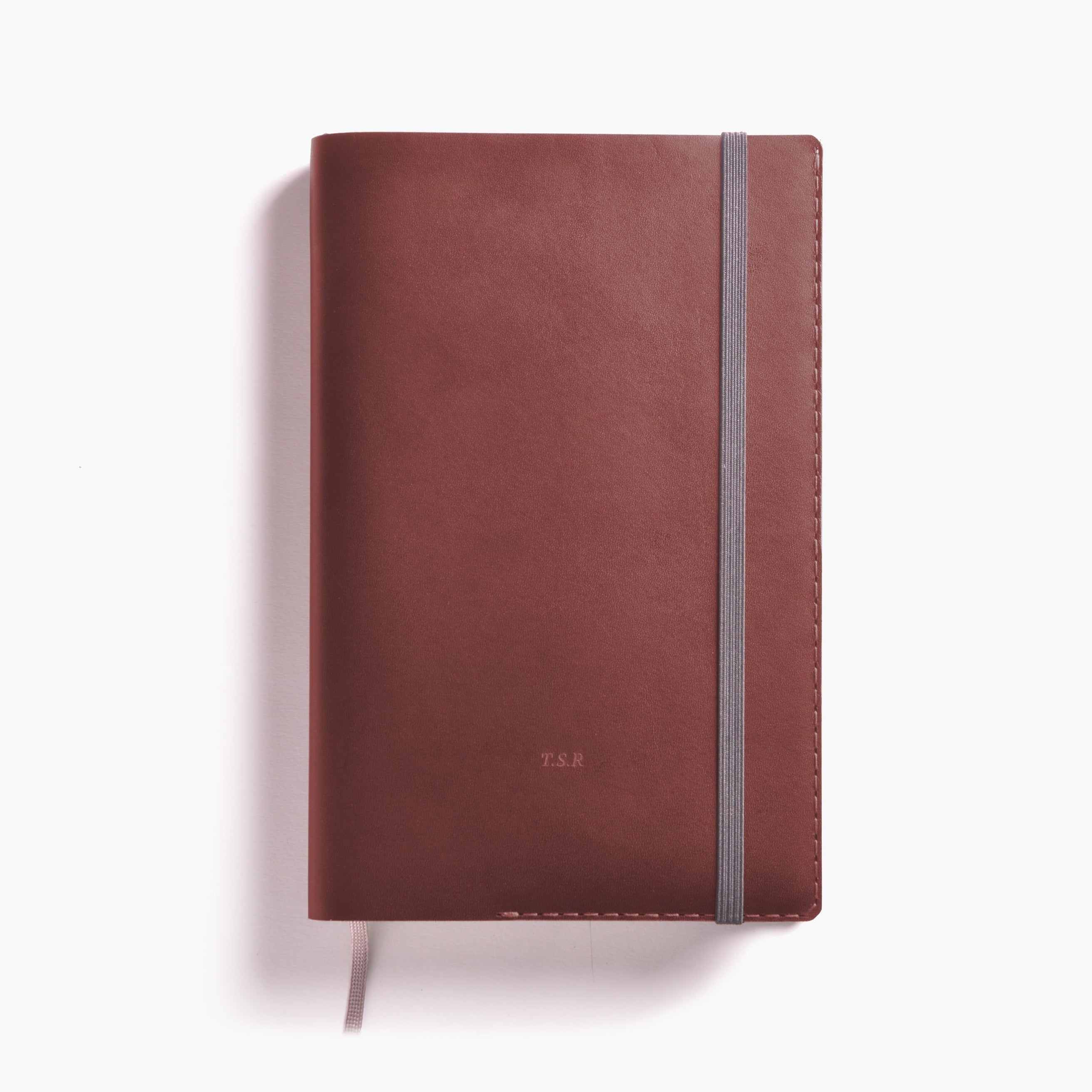 A5 Refillable Notebook - Chestnut Closed
