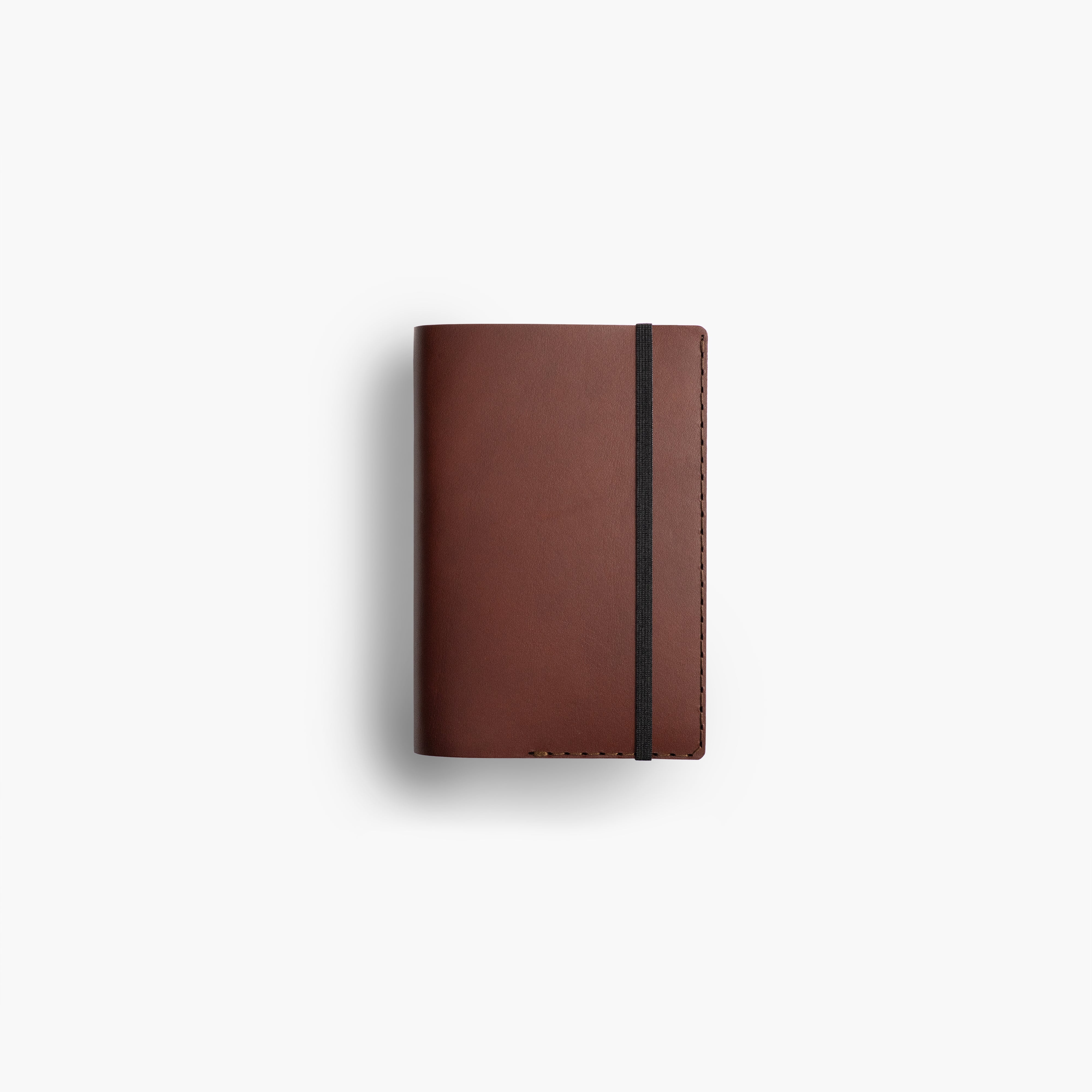 A6 Refillable Notebook - Chestnut Closed