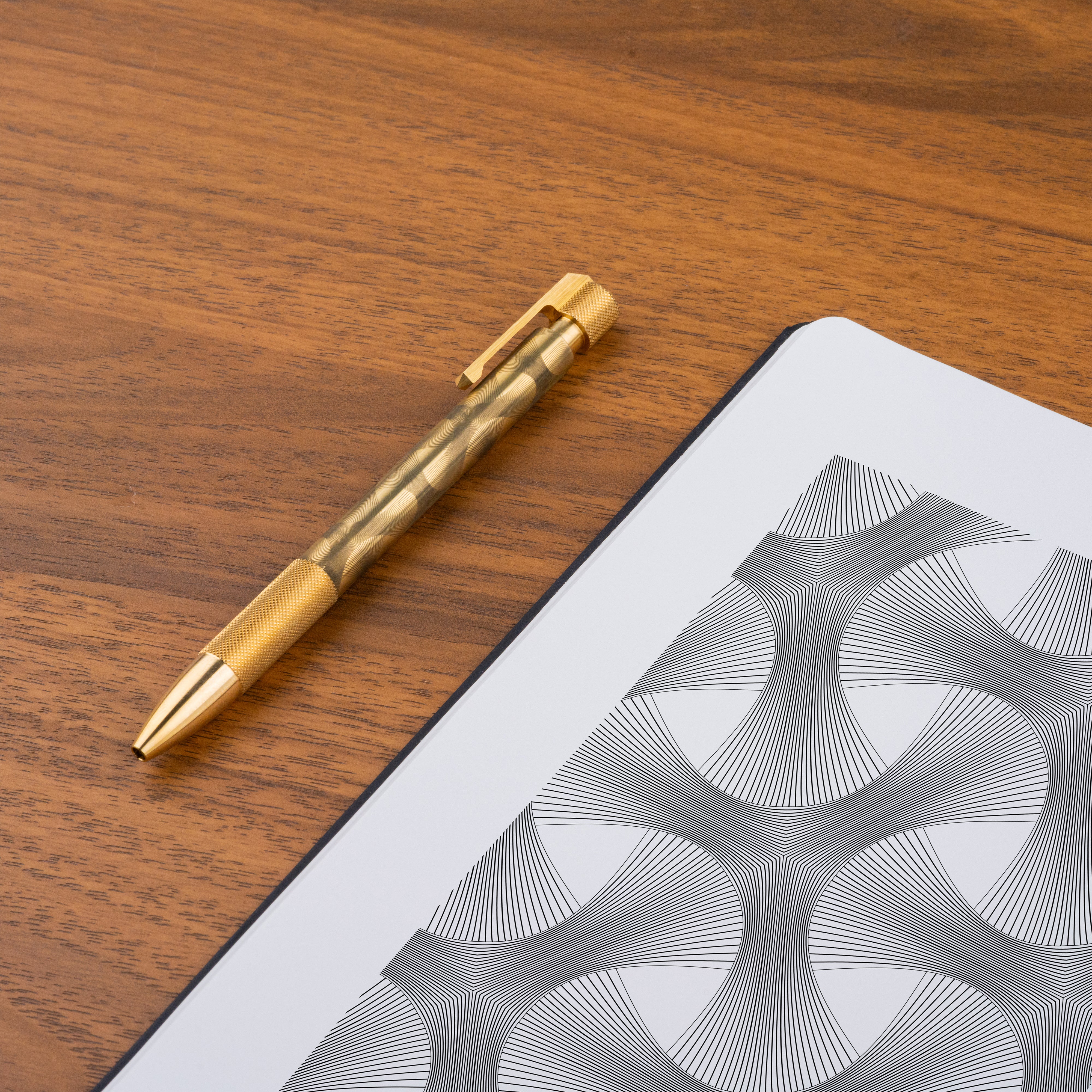 Brass Journeyman Pen - Winter Edition