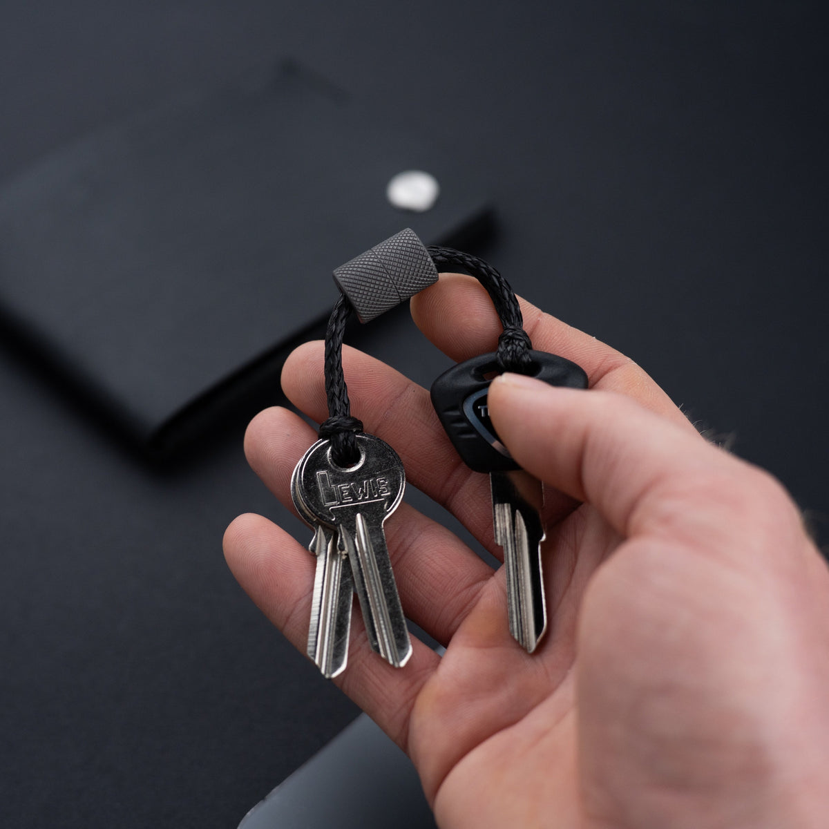 Key Loop - Matte Titanium by Wingback