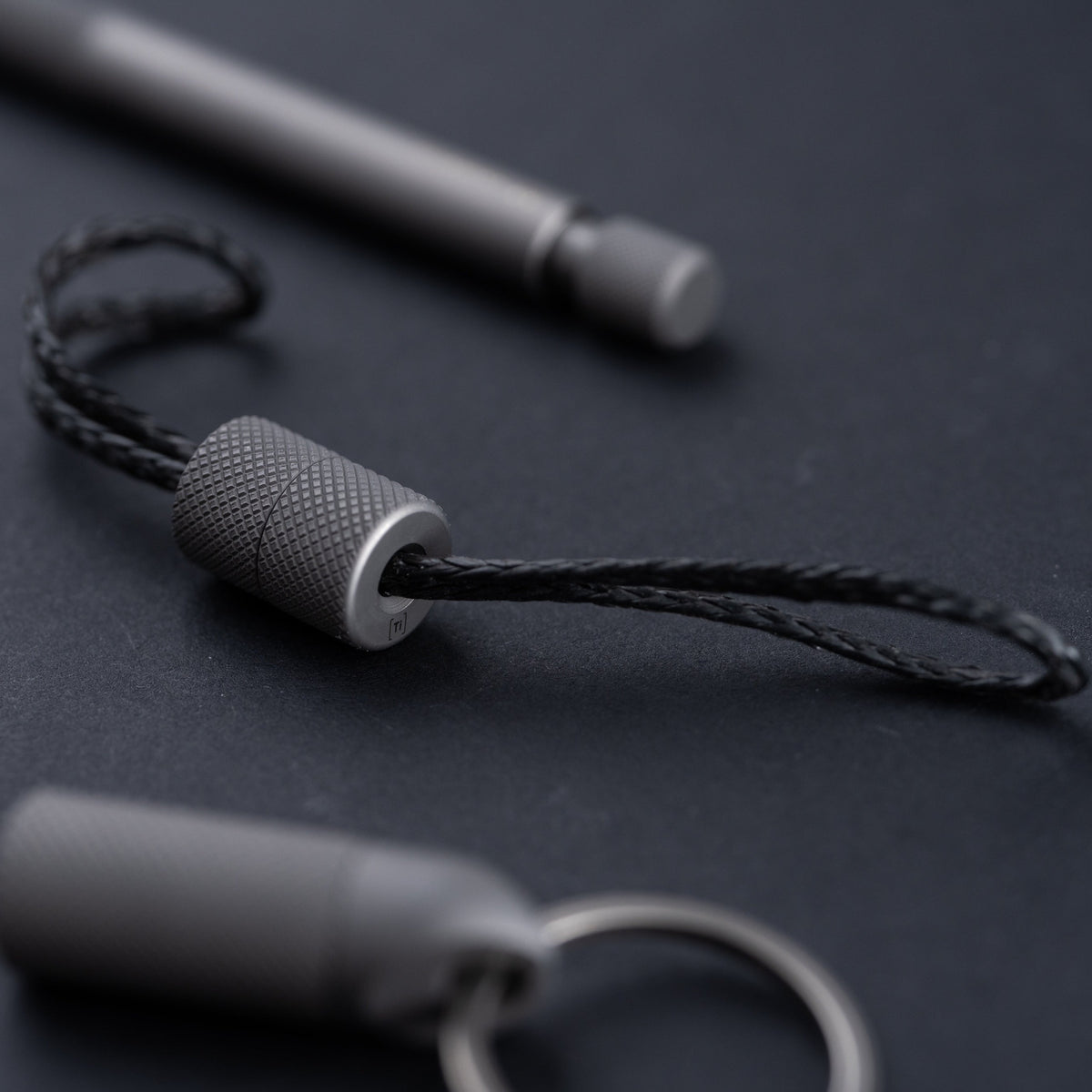 Key Loop - Matte Titanium by Wingback