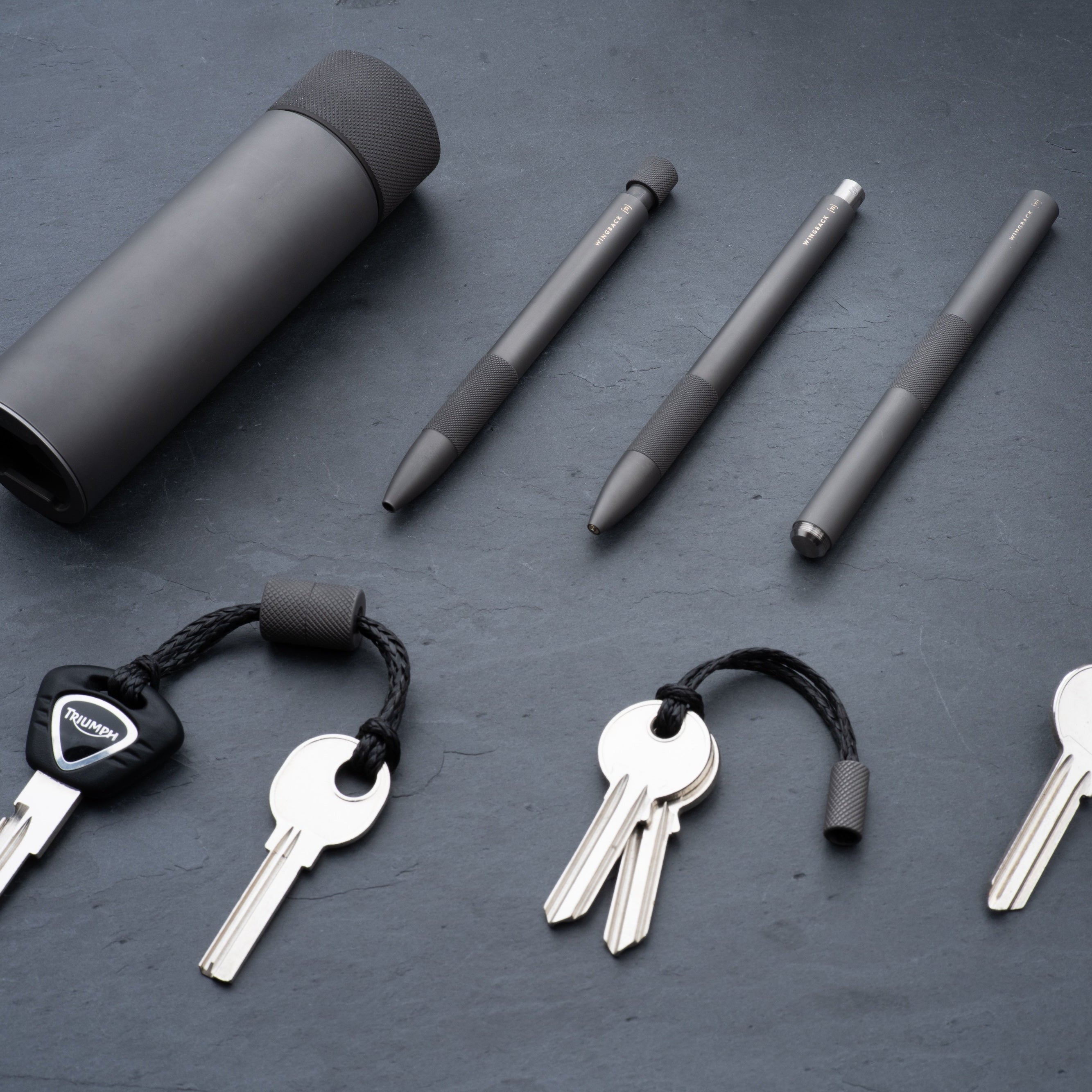 Key Fob - Matte Titanium