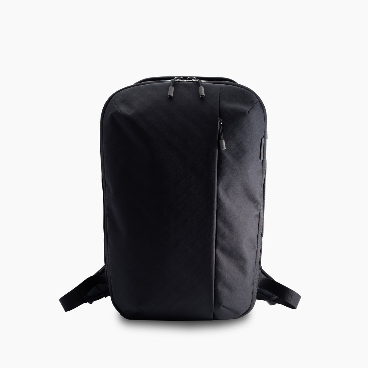 Wingback Everyday Pack, black technical backpack, front view