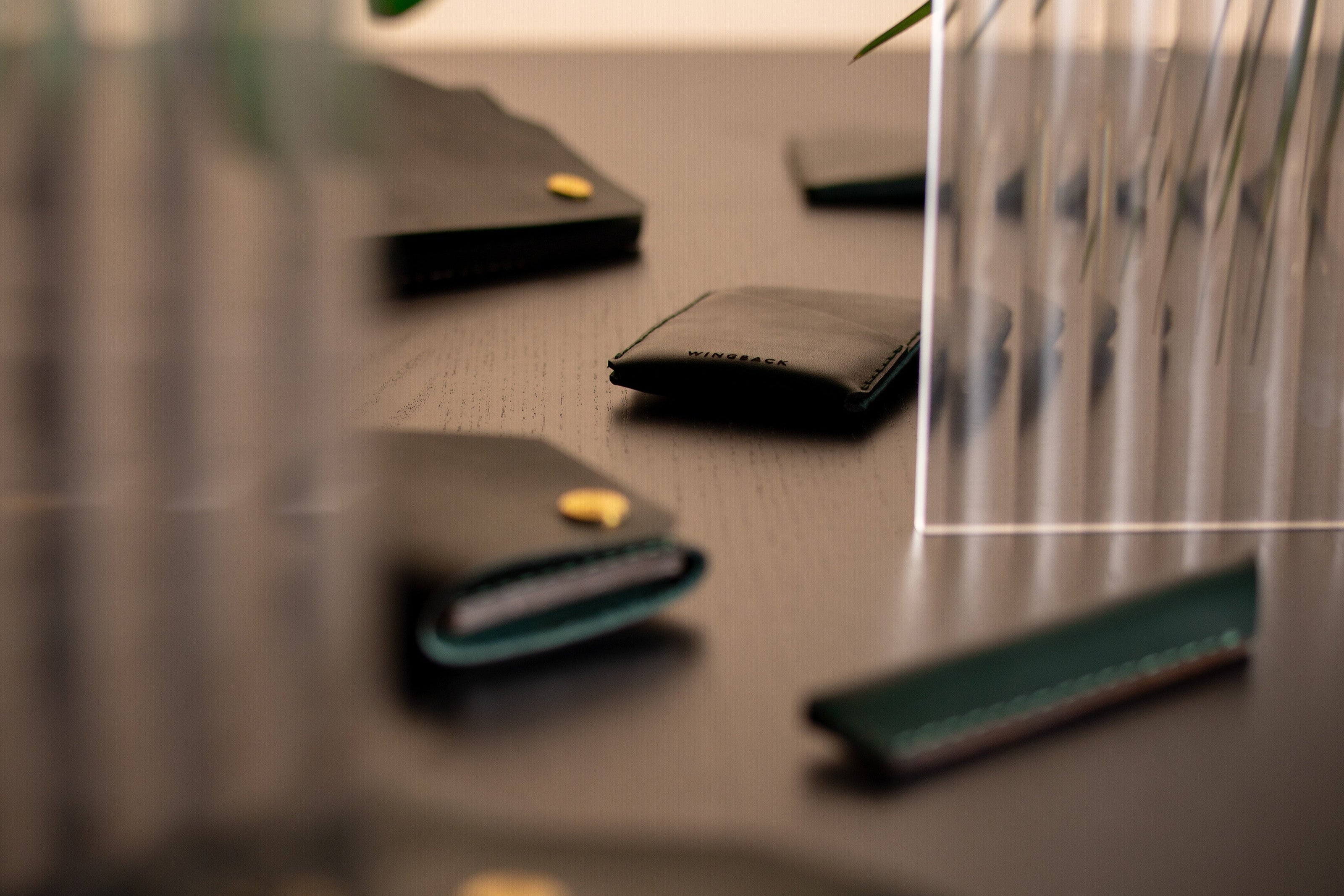 Winston Card Holder - British Racing Green