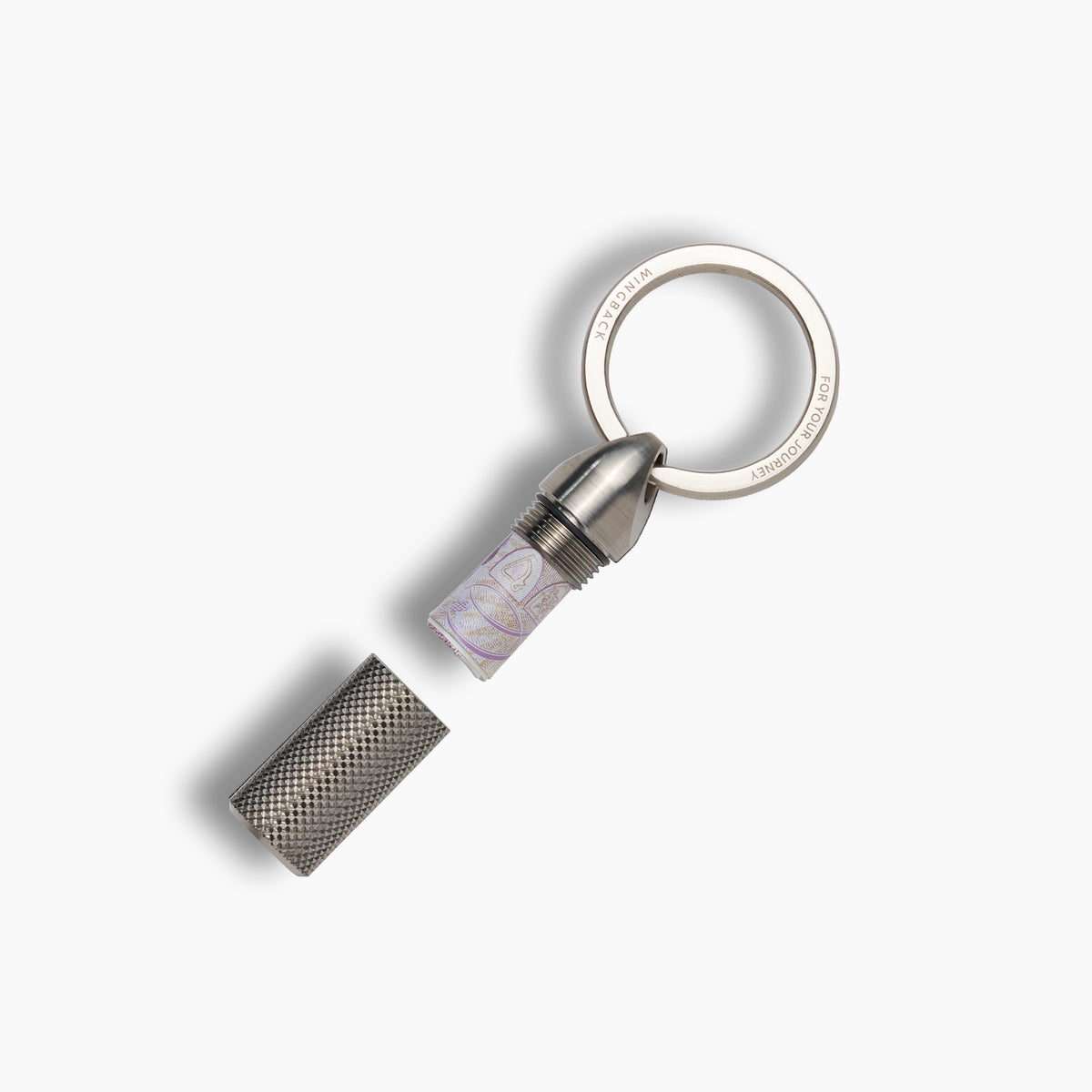 Key Cache - Titanium by Wingback