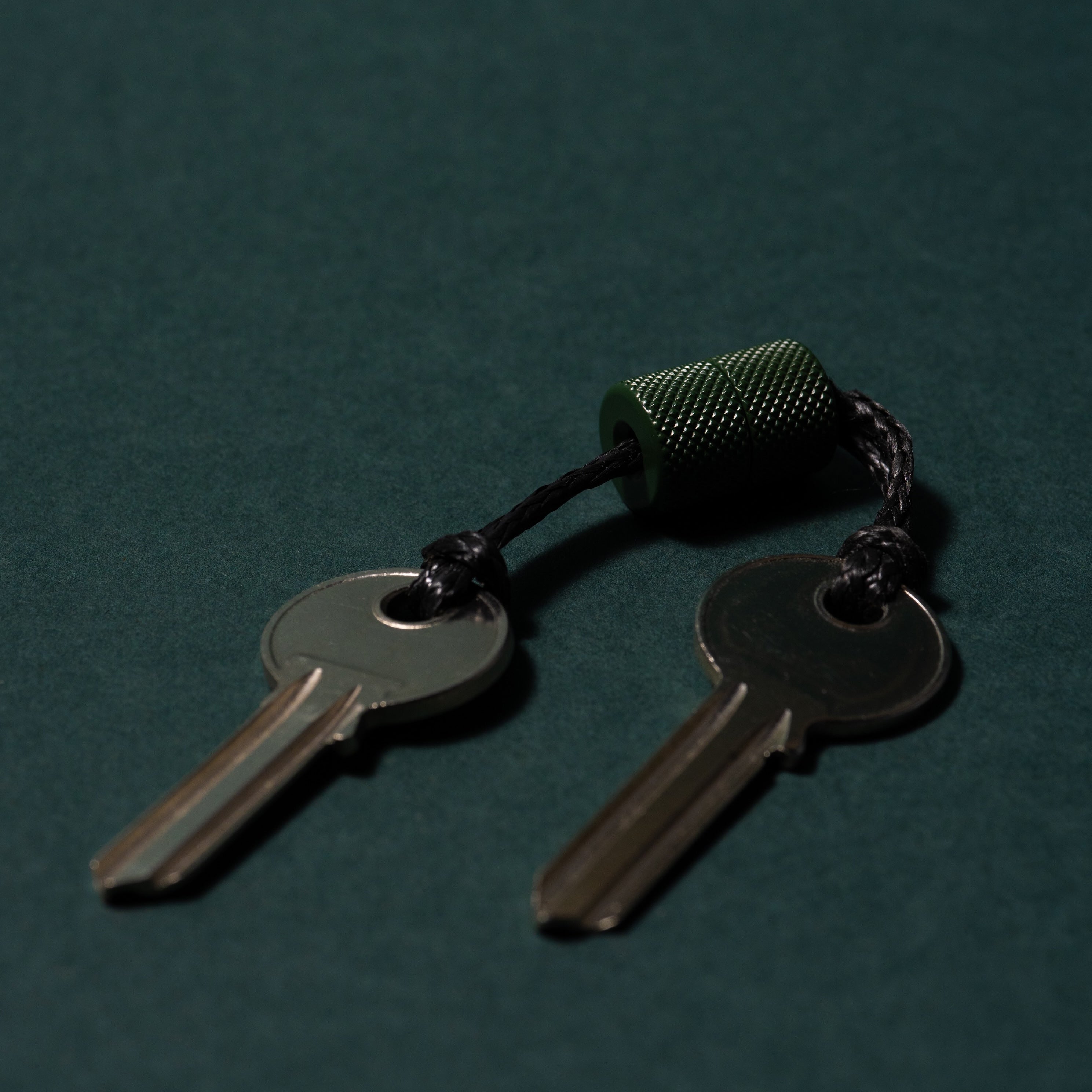 Key Loop - British Racing Green