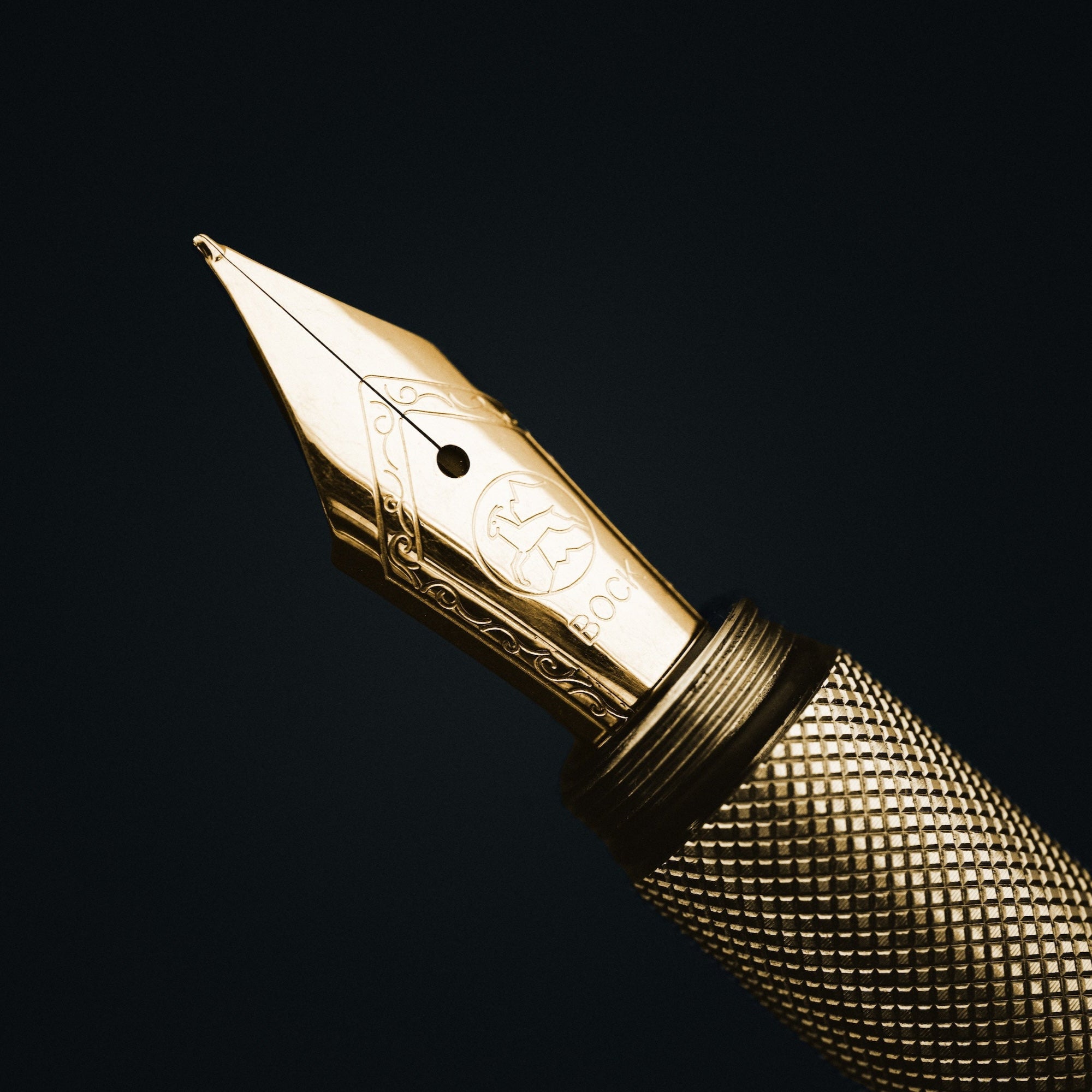 Nib Closeup Brass