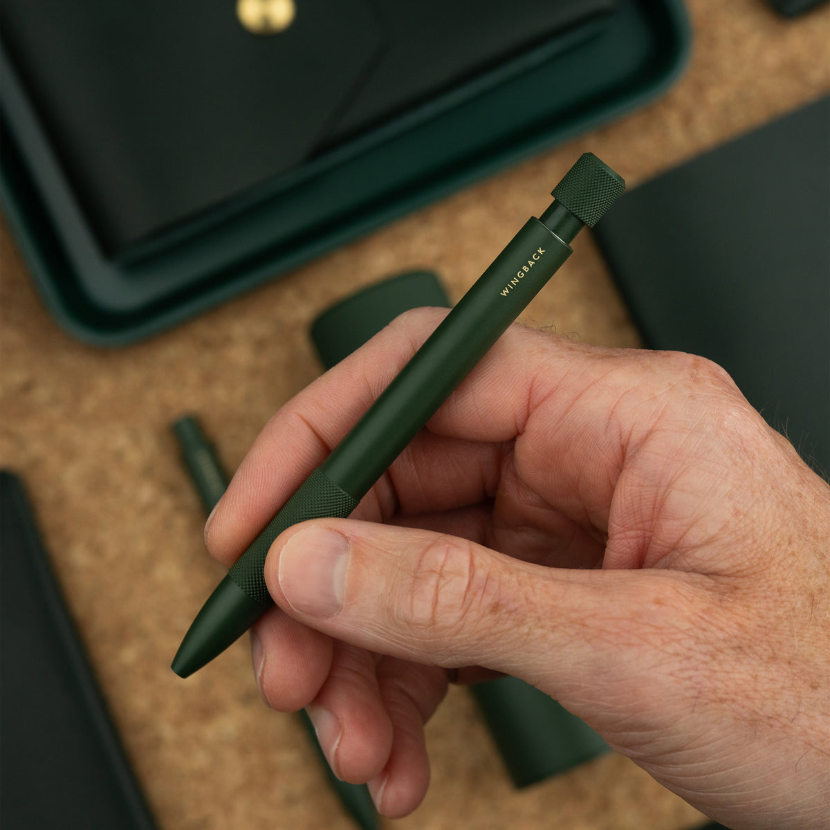 Mechanical Pen - British Racing Green by Wingback