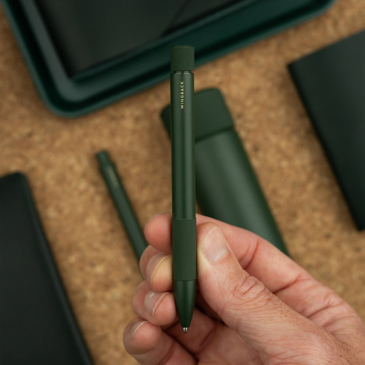 Mechanical Pen - British Racing Green by Wingback