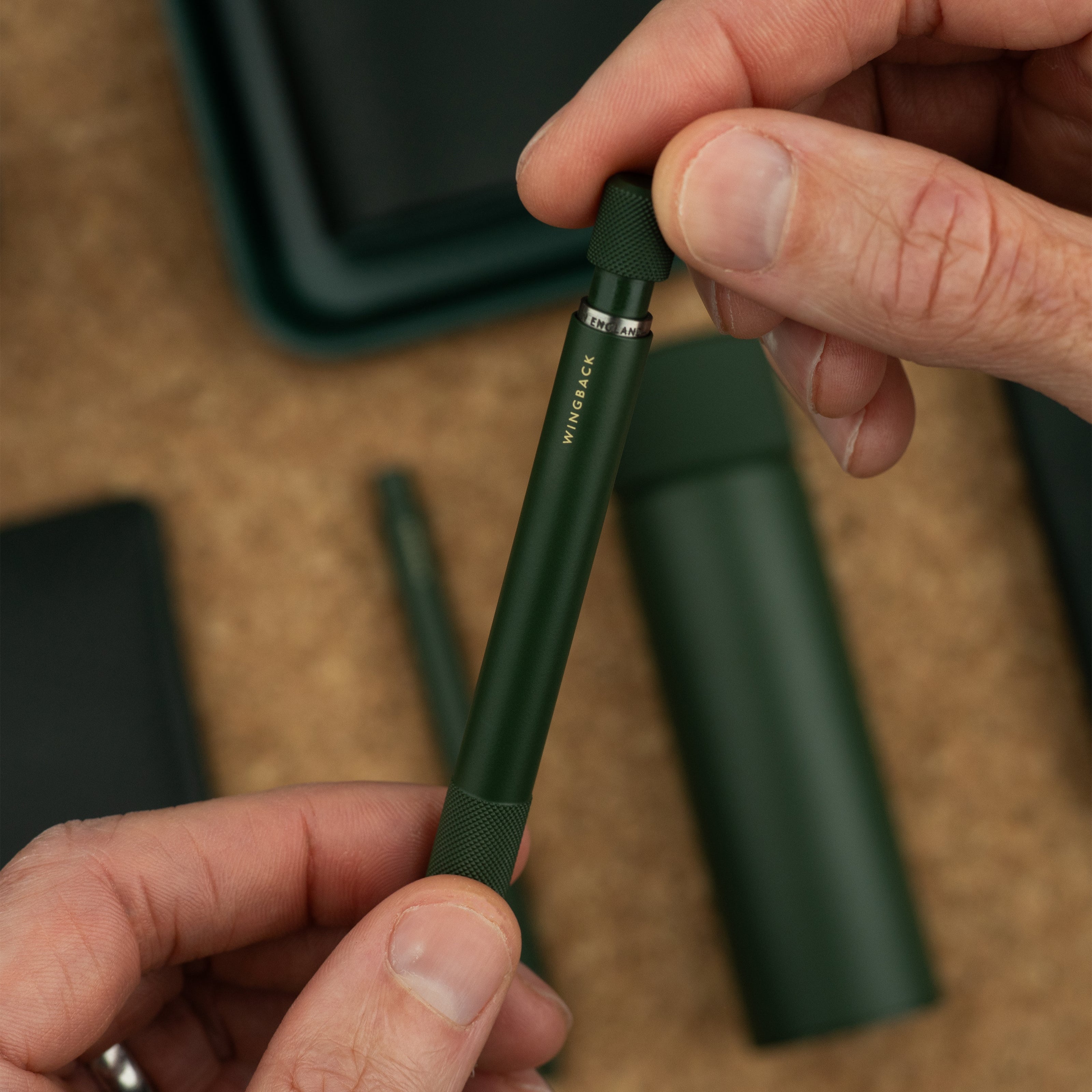 Mechanical Pen - British Racing Green