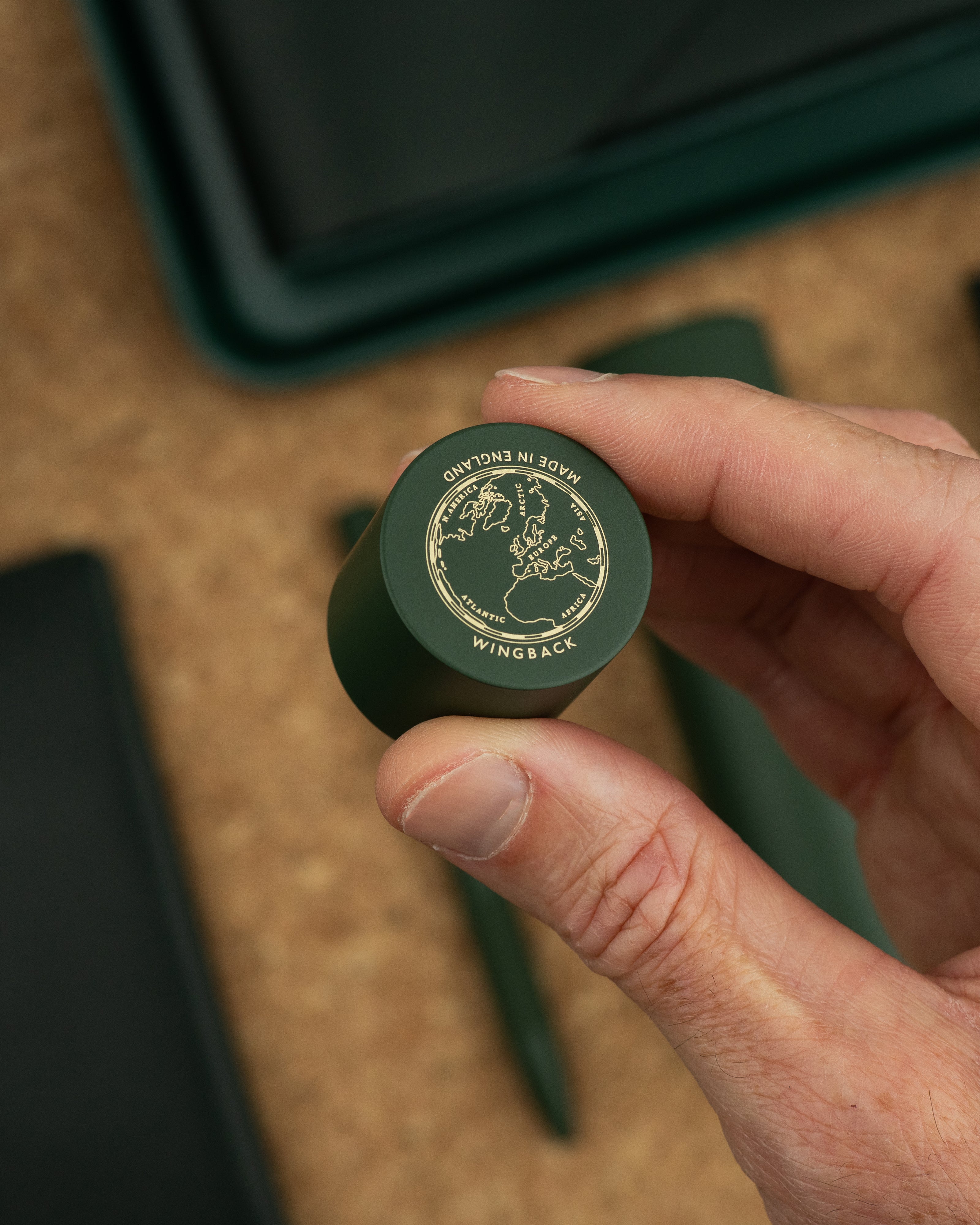 Pen Holder - British Racing Green
