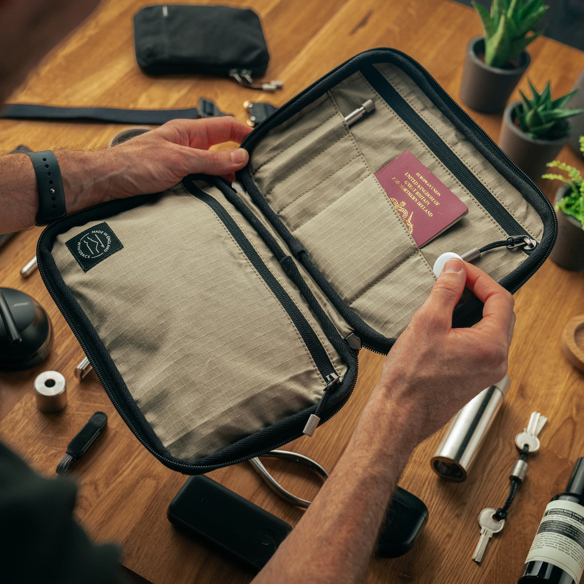 Sling with Passport inside