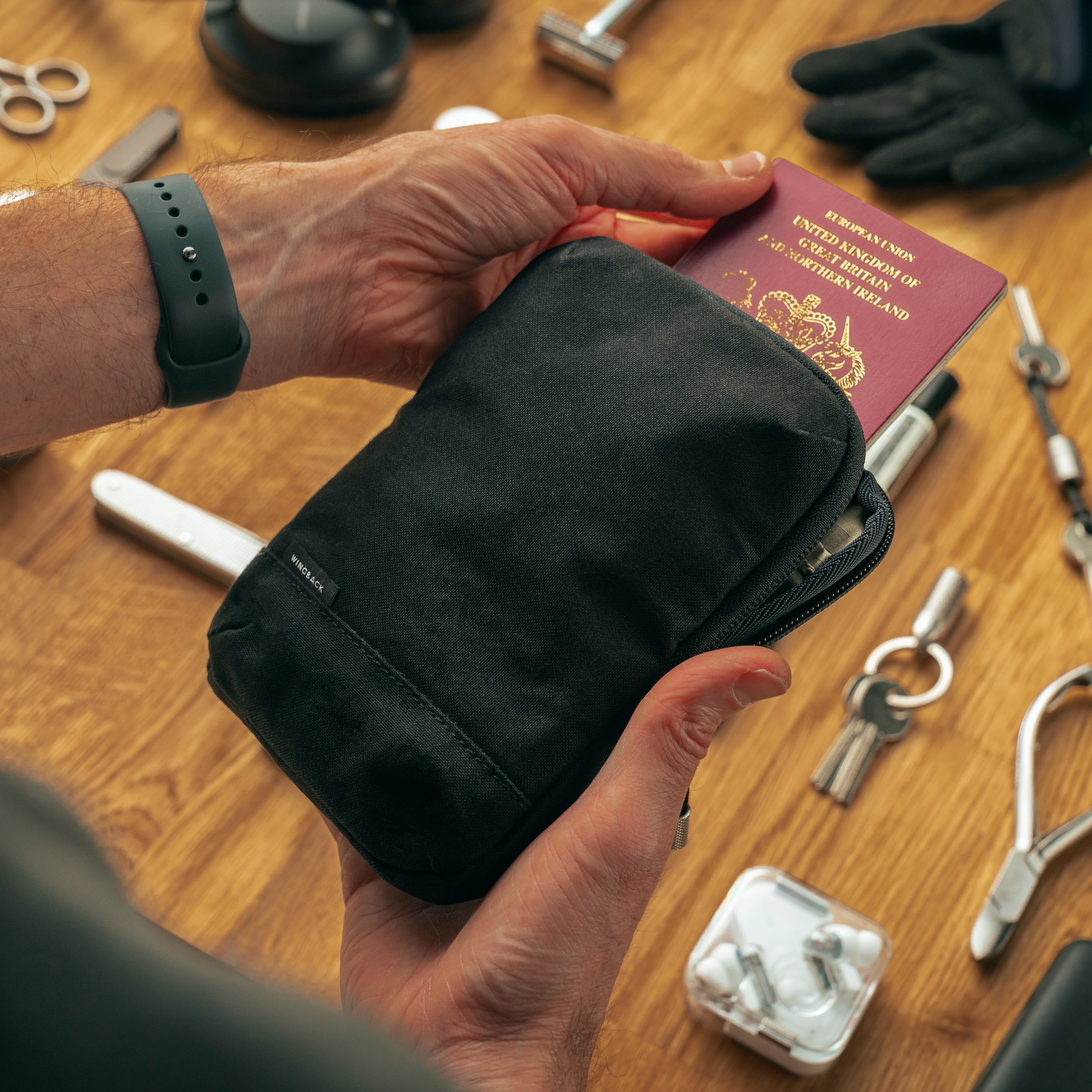 Everyday Pouch with Passport