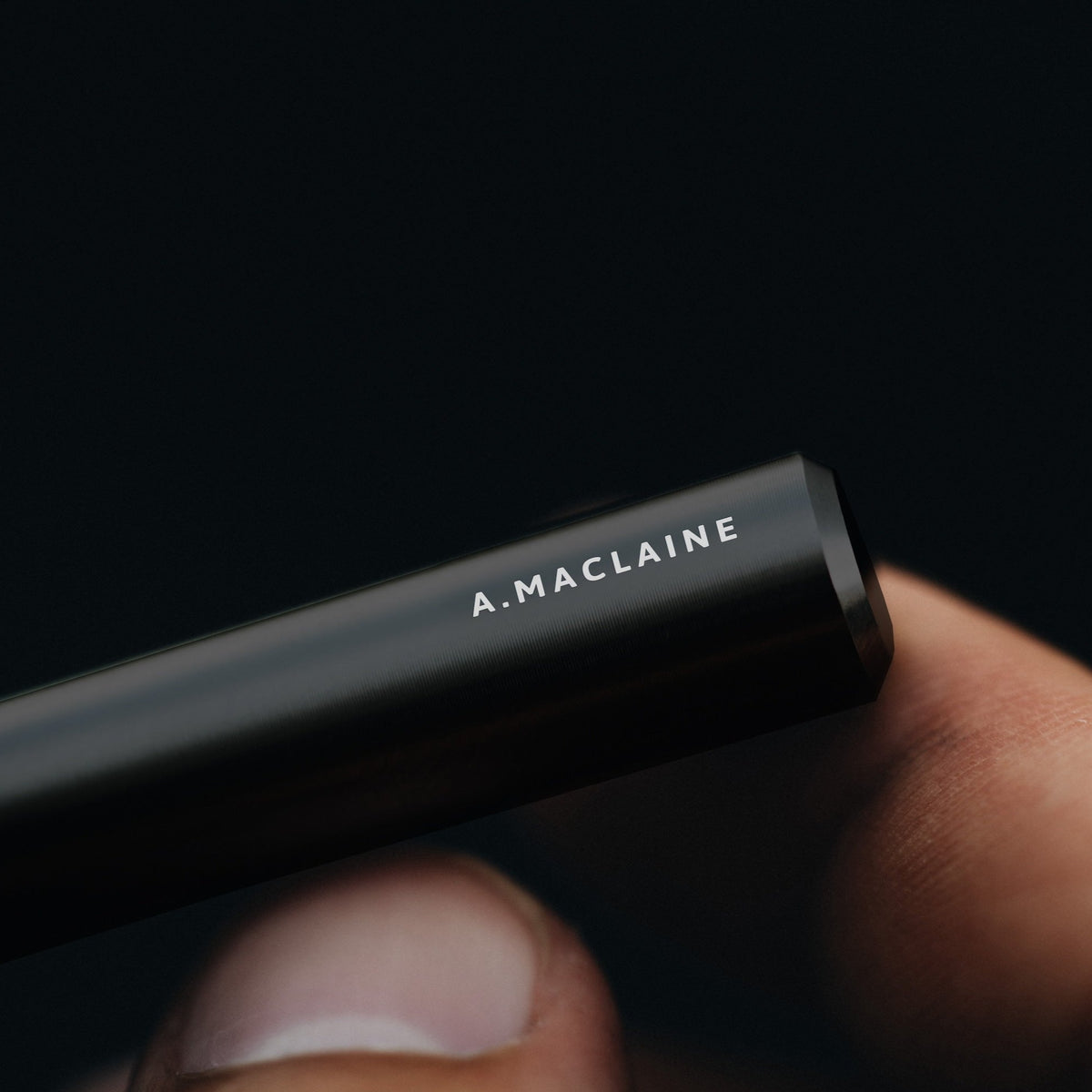 Fountain Pen - Black Steel by Wingback