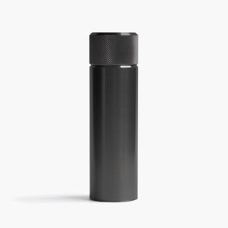 100ml Hip Flask - Black Steel