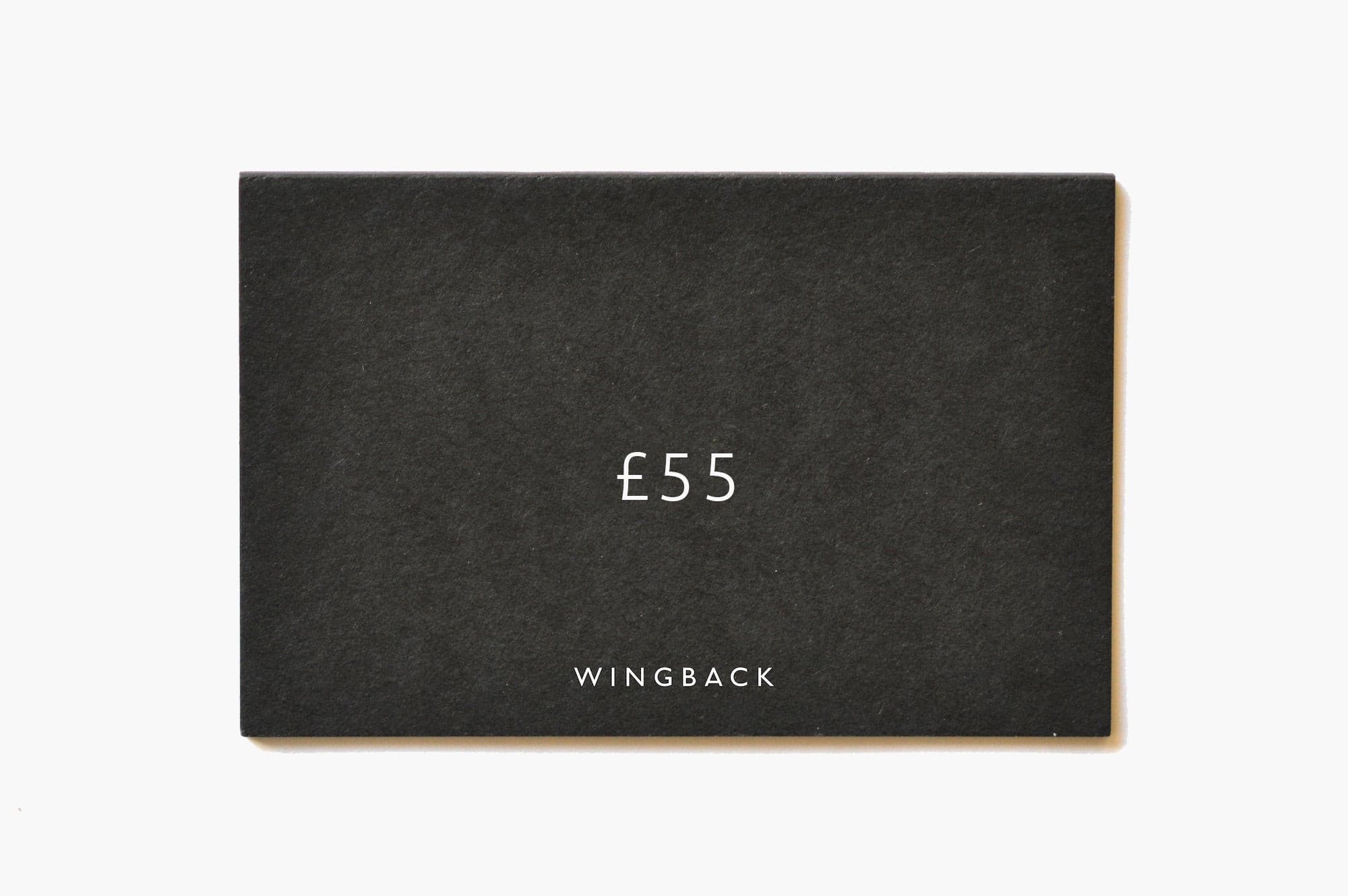 £50+ Gift Card made in England by Wingback.