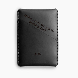 Winston Card Holder - Whisky made in England by Wingback.