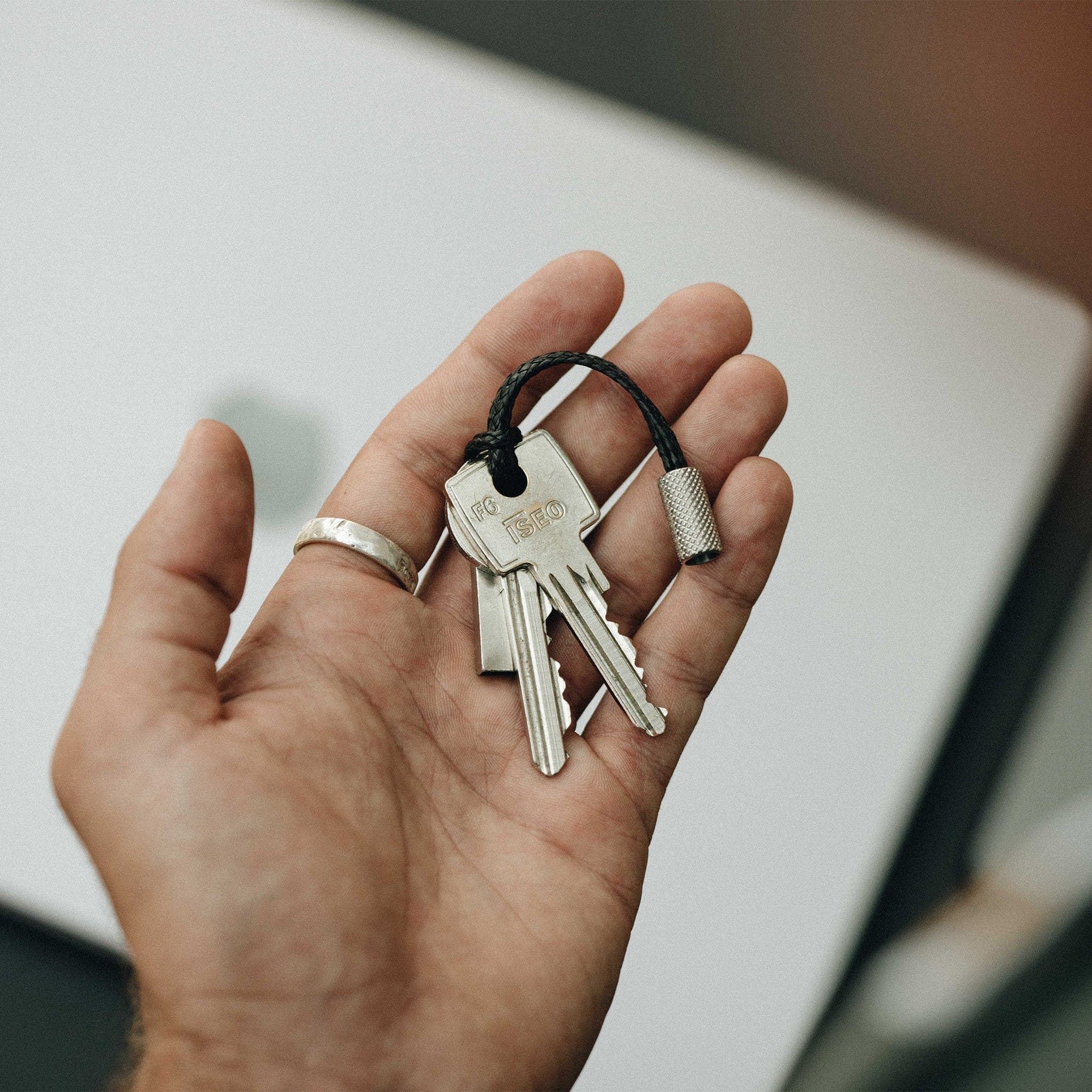 Key Fob - Steel made in England by Wingback.
