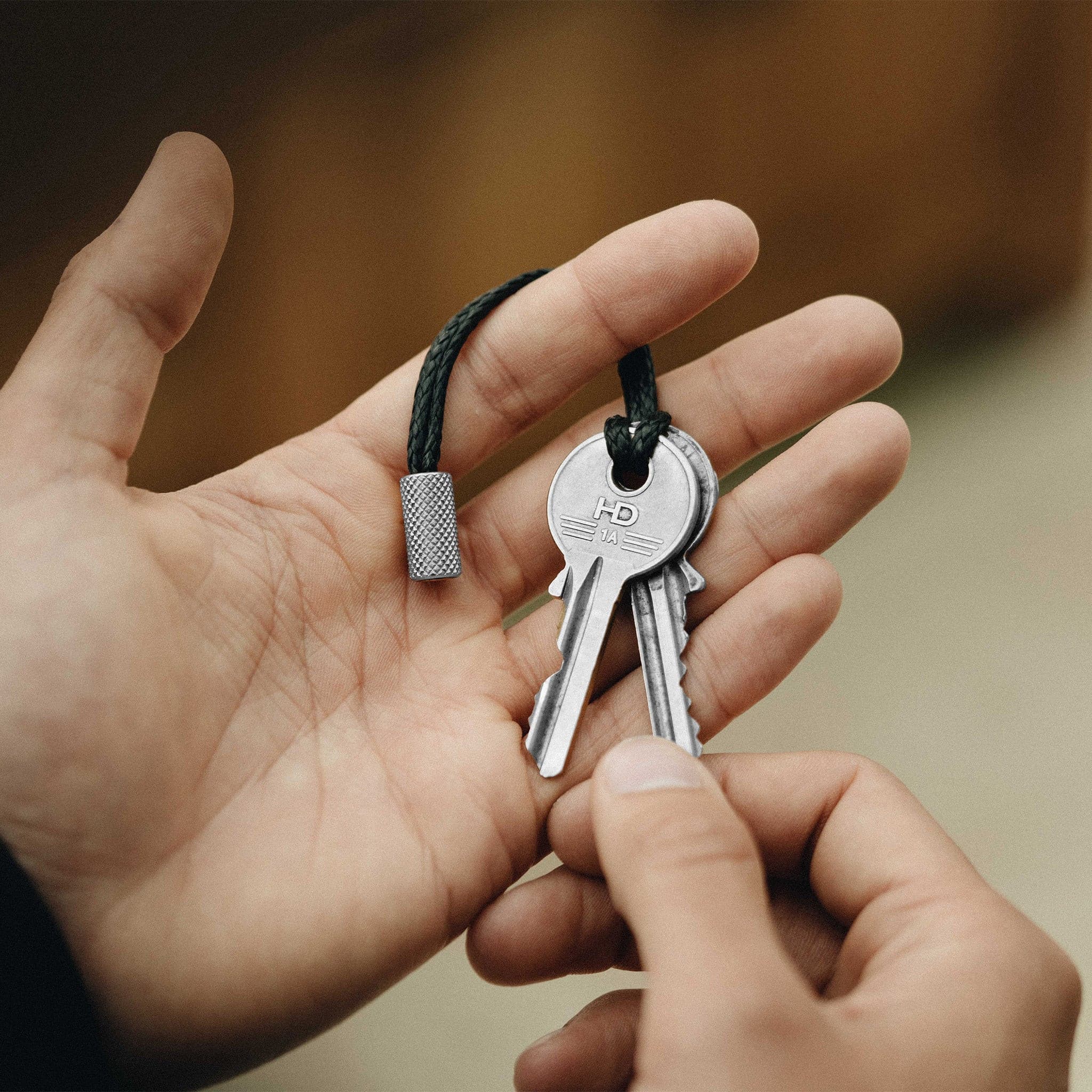 Key Fob - Steel made in England by Wingback.