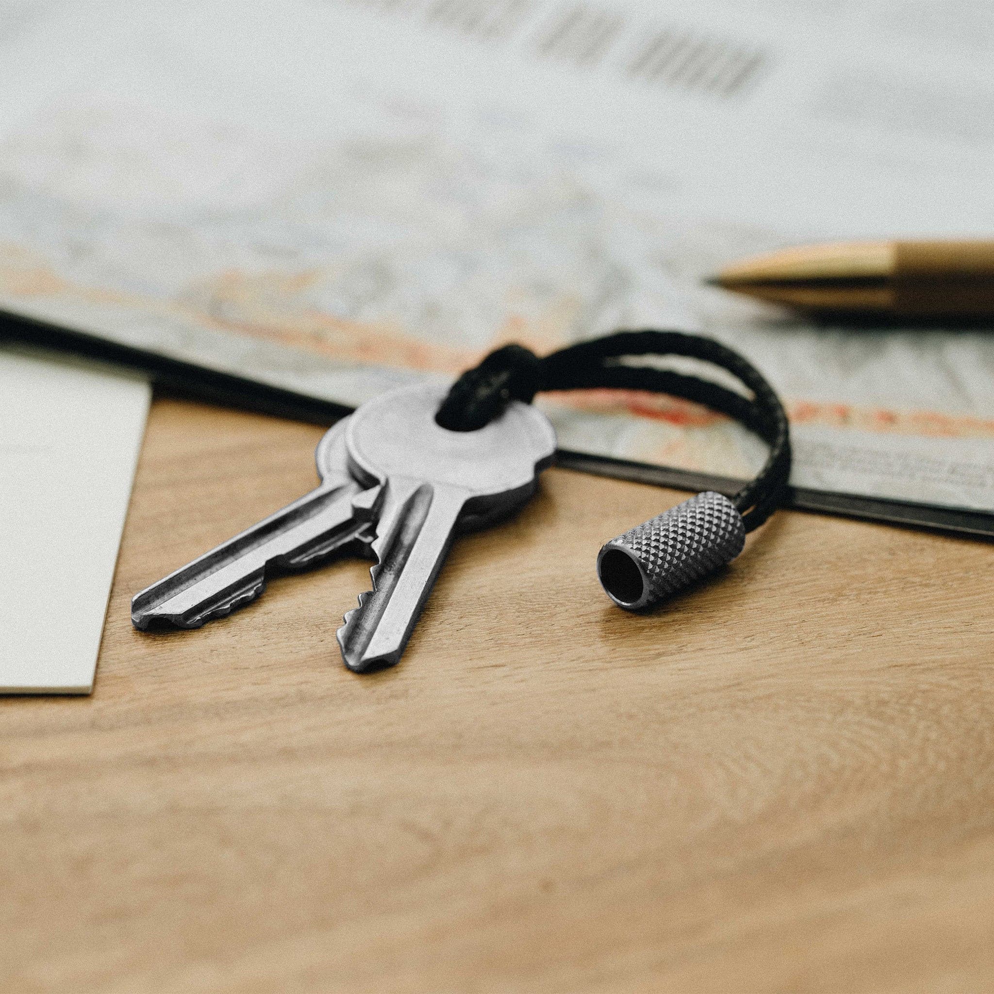 Key Fob - Steel made in England by Wingback.