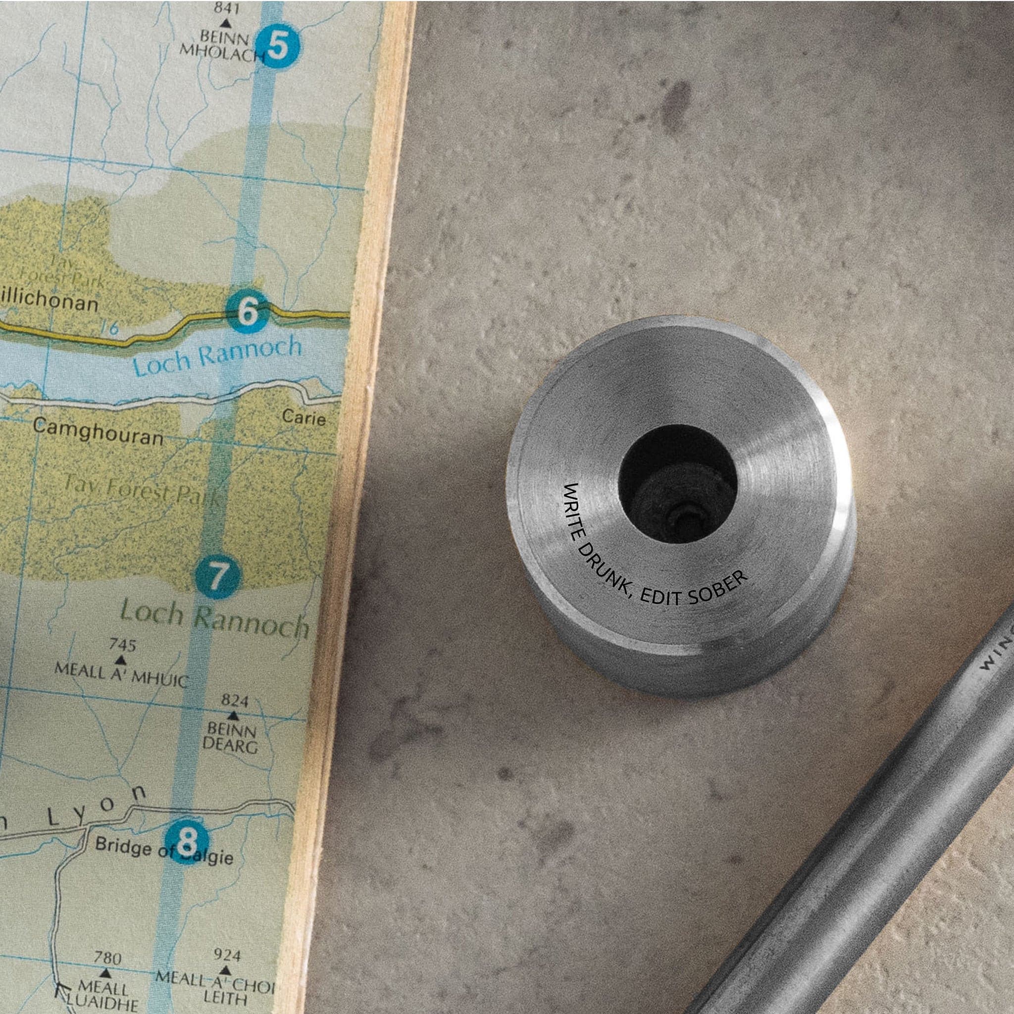 Pen/Pencil Holder - Steel made in England by Wingback.