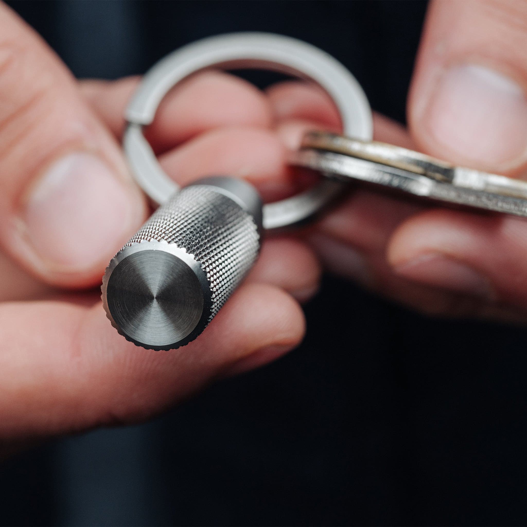 Key Cache - Steel made in England by Wingback.