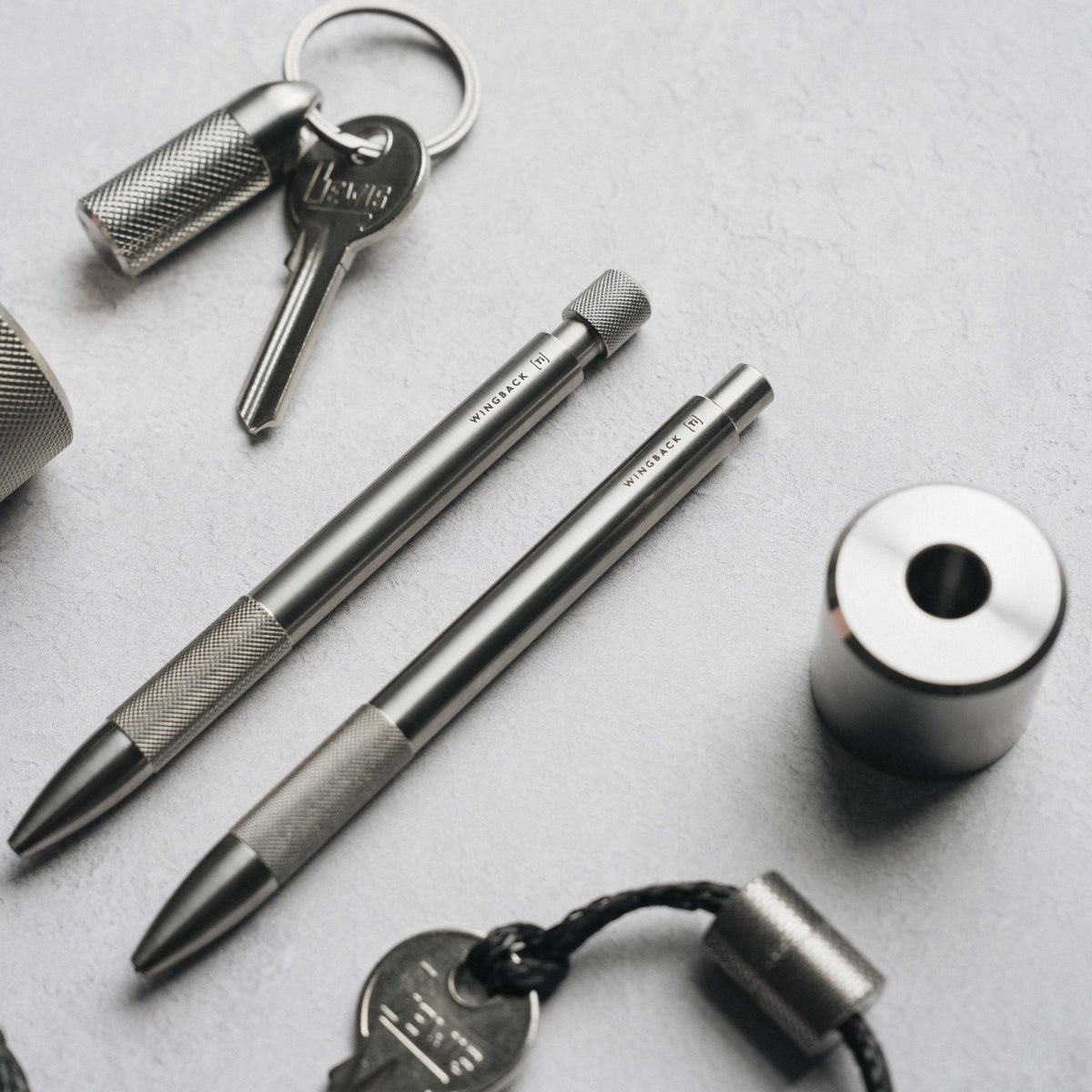 Mechanical Pencil - Titanium by Wingback