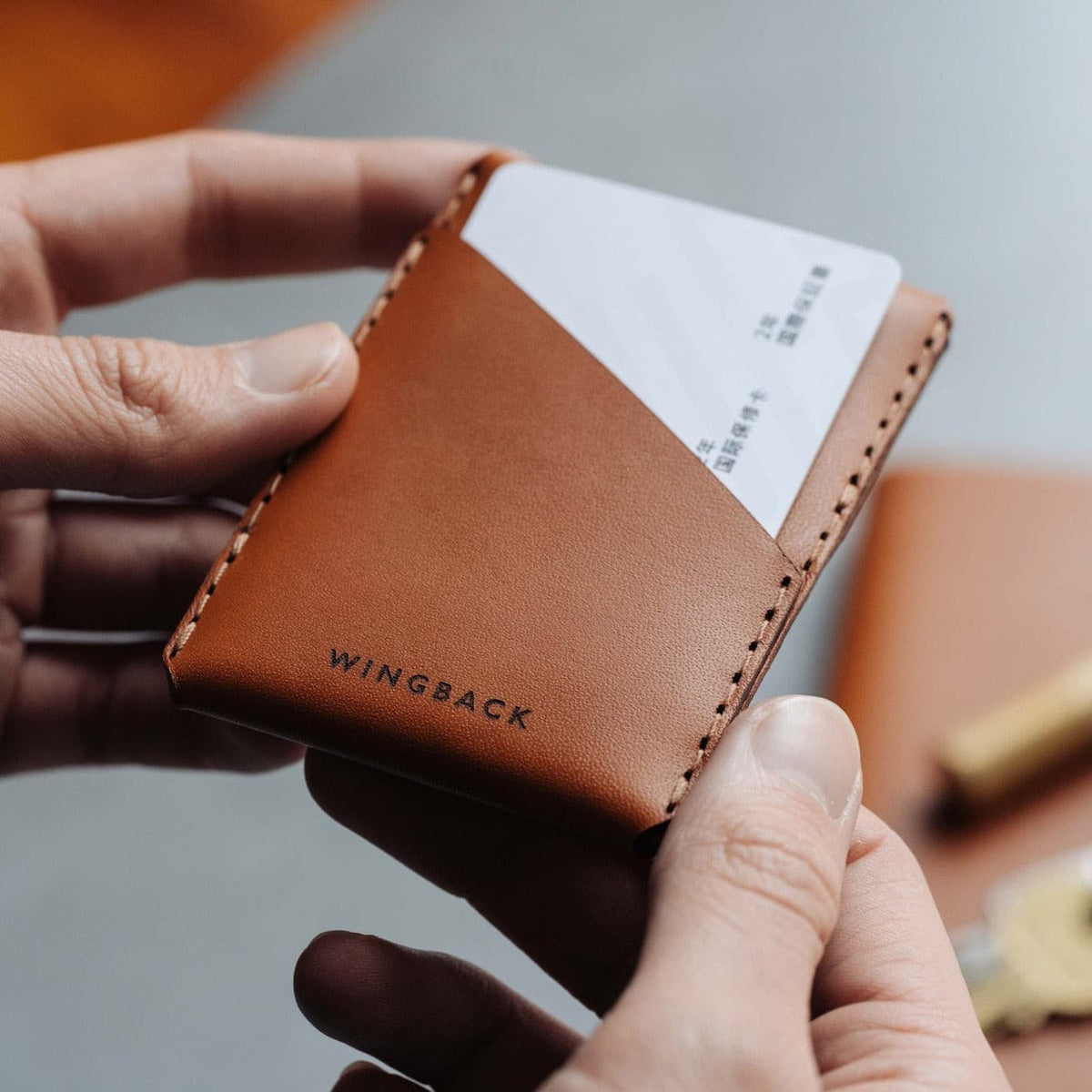 Winston Card Holder - Whisky made in England by Wingback.