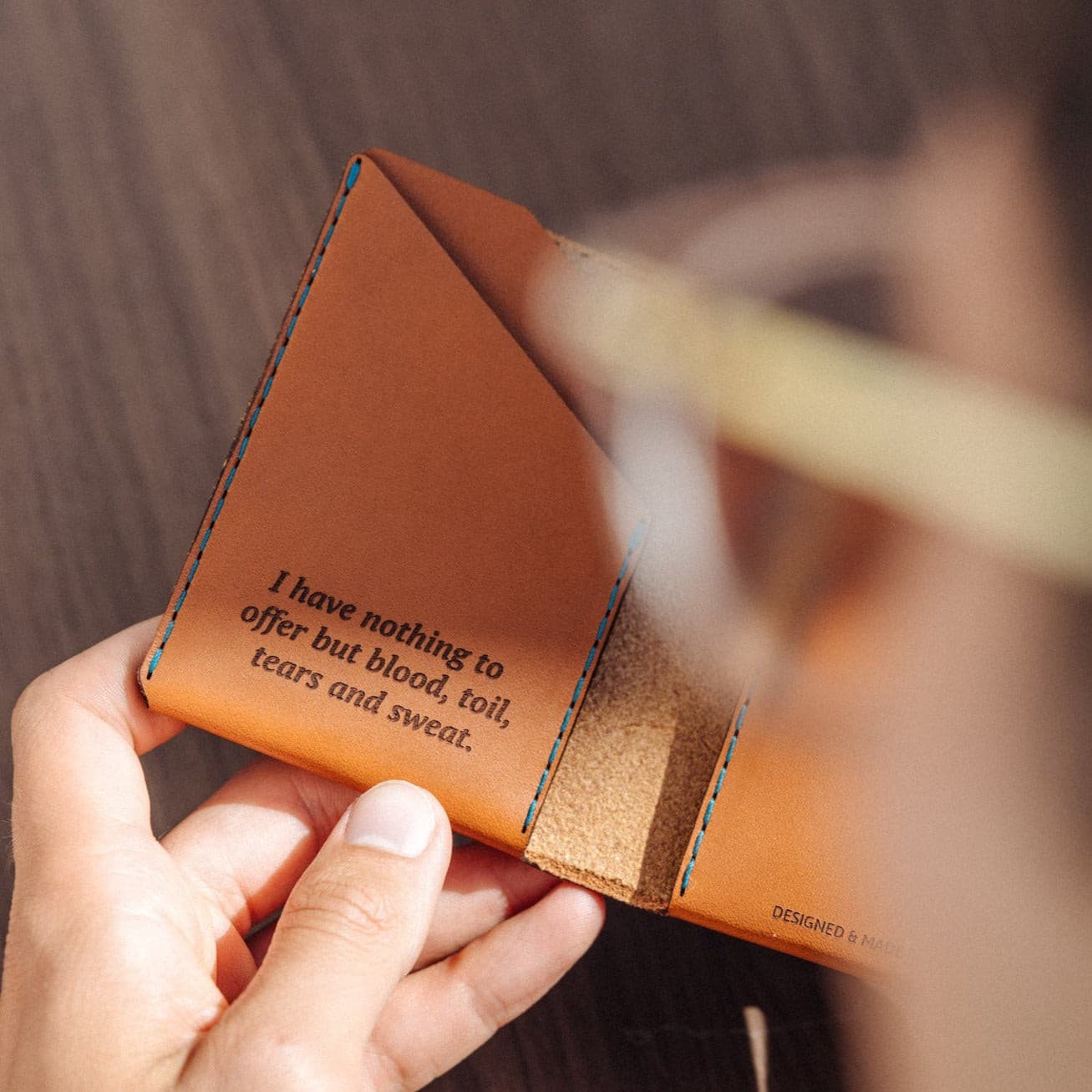 Customise - Leather made in England by Wingback.