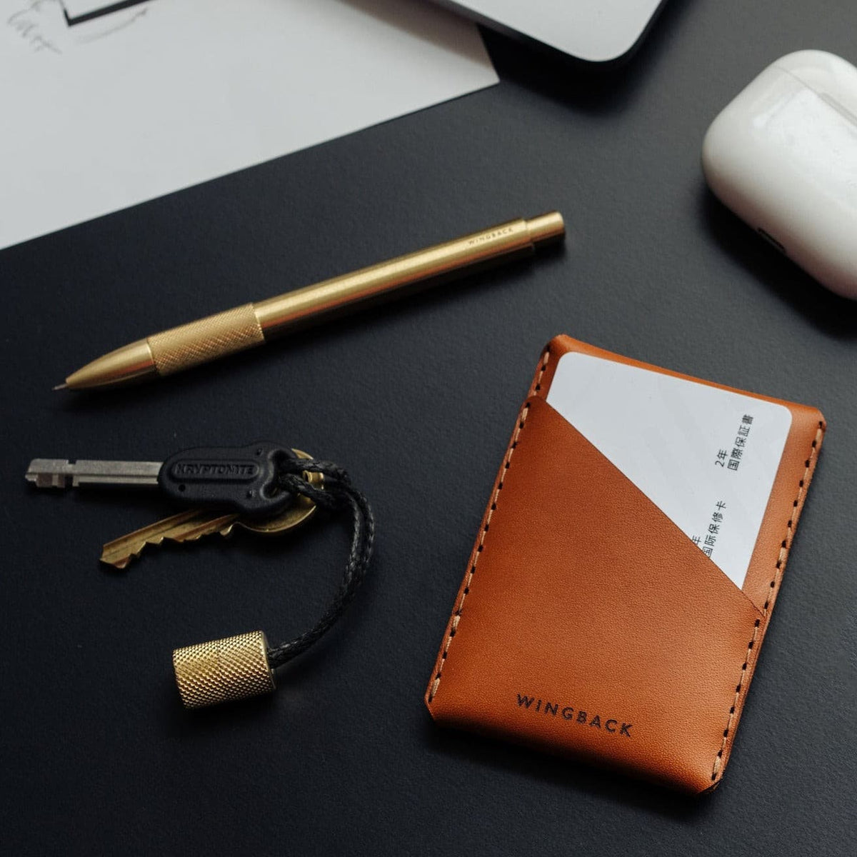 Winston Card Holder - Whisky made in England by Wingback.