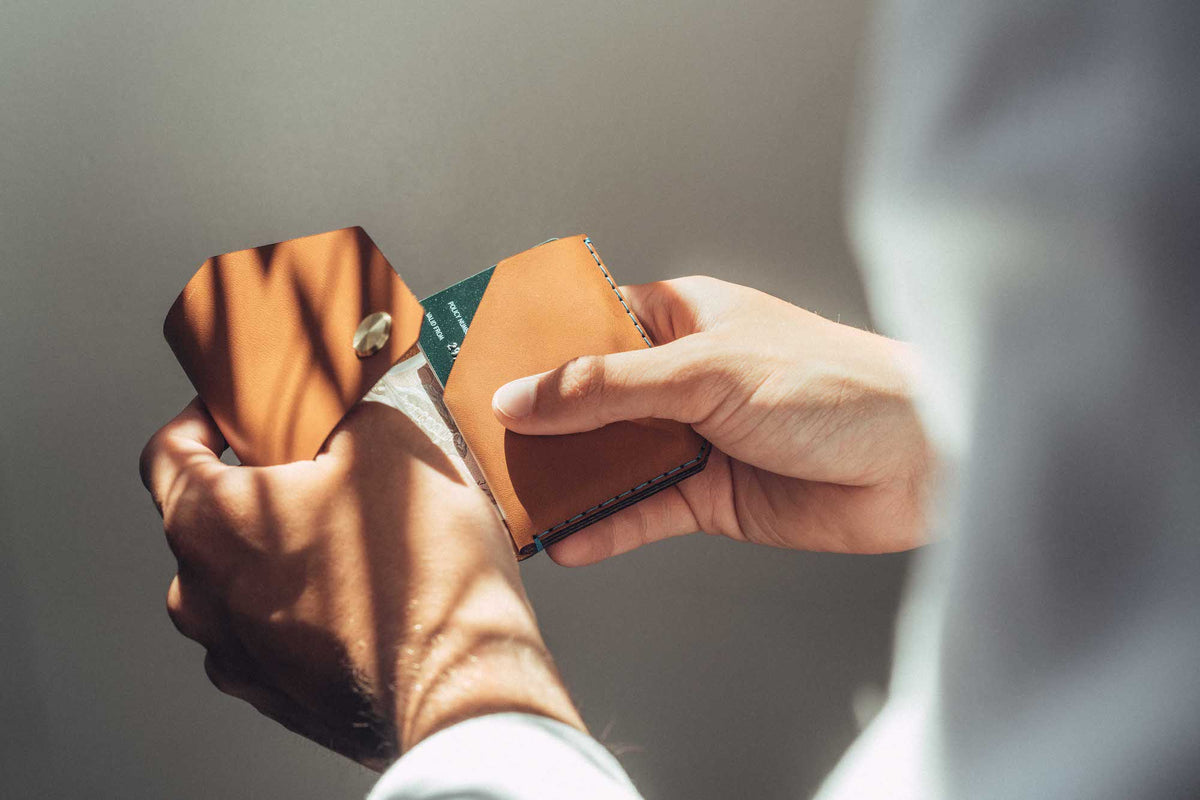 Cleaning and maintaining your leather wallet