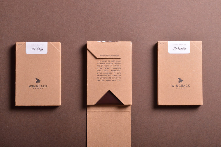 NEW PACKAGING: Recycled and recyclable - WINGBACK