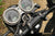 Wingback steel Key Cache with the Triumph Bonneville T120 Black