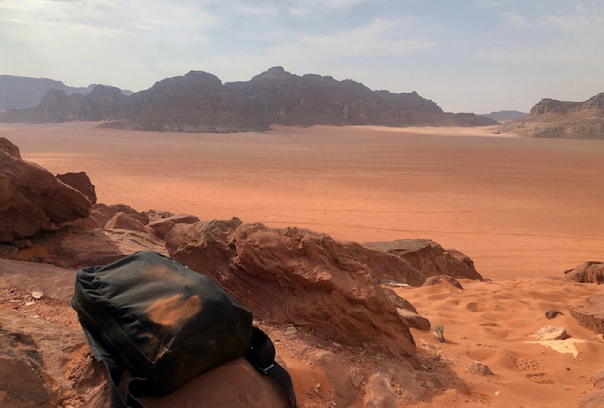 The Everyday Pack in Wadi Rum - Tag your Wingback to win prizes