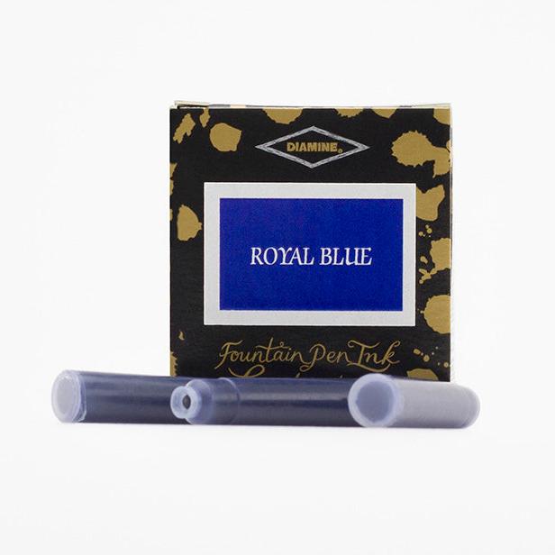 Diamine Ink Cartridge Pack Royal Blue