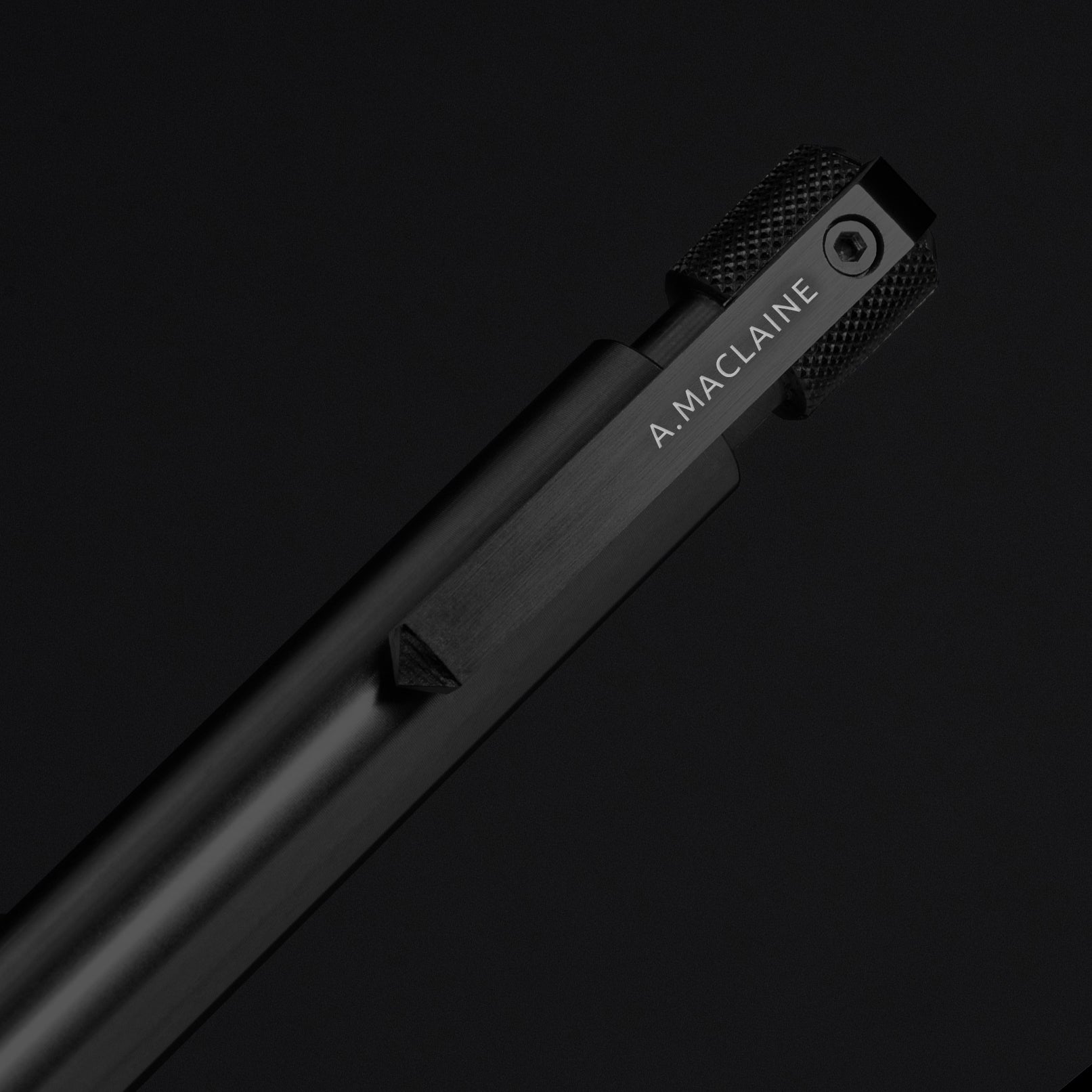 Journeyman Pen - Black Steel by Wingback