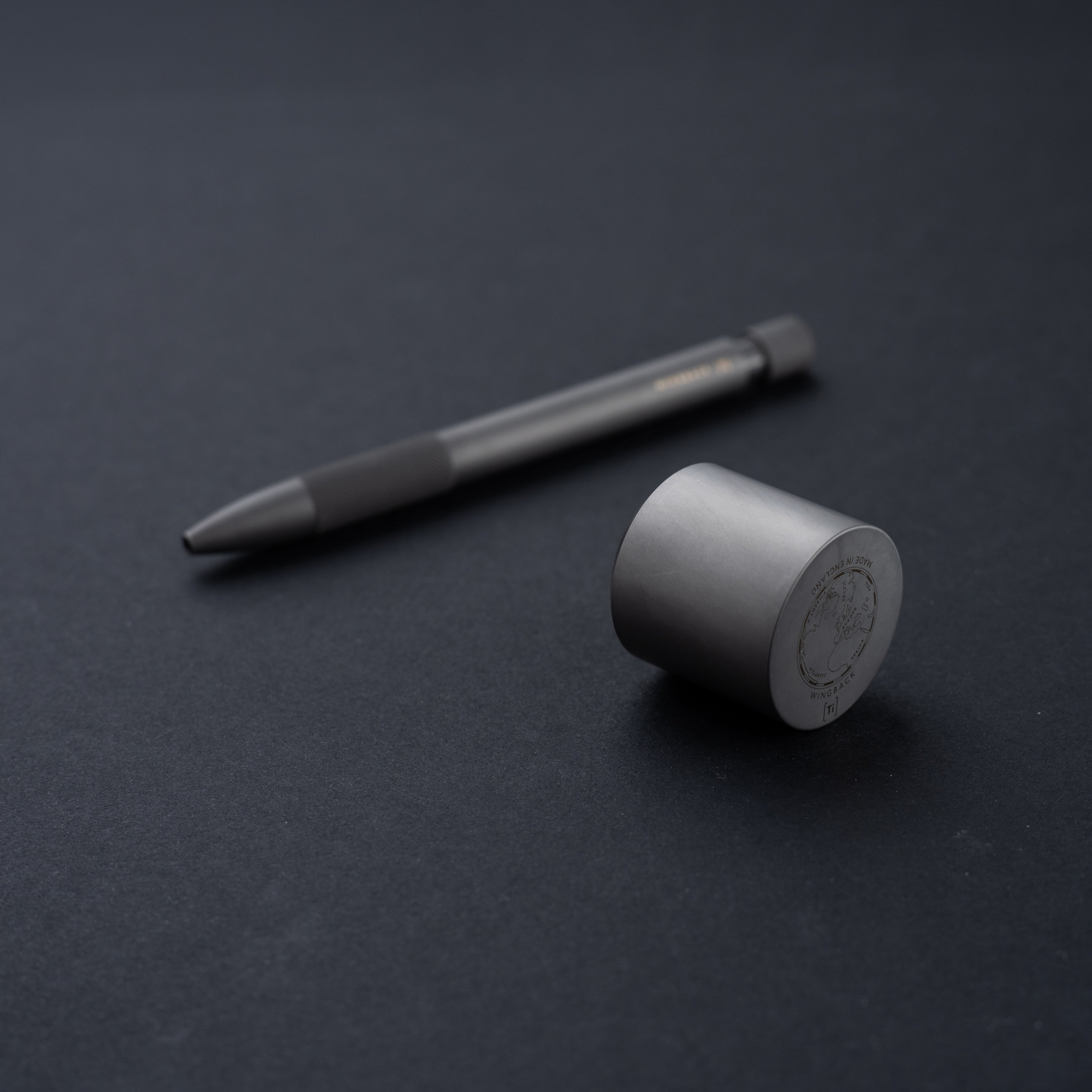 Pen Holder - Matte Titanium