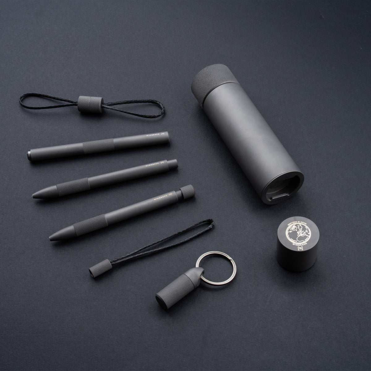 Mechanical Pen - Matte Titanium by Wingback