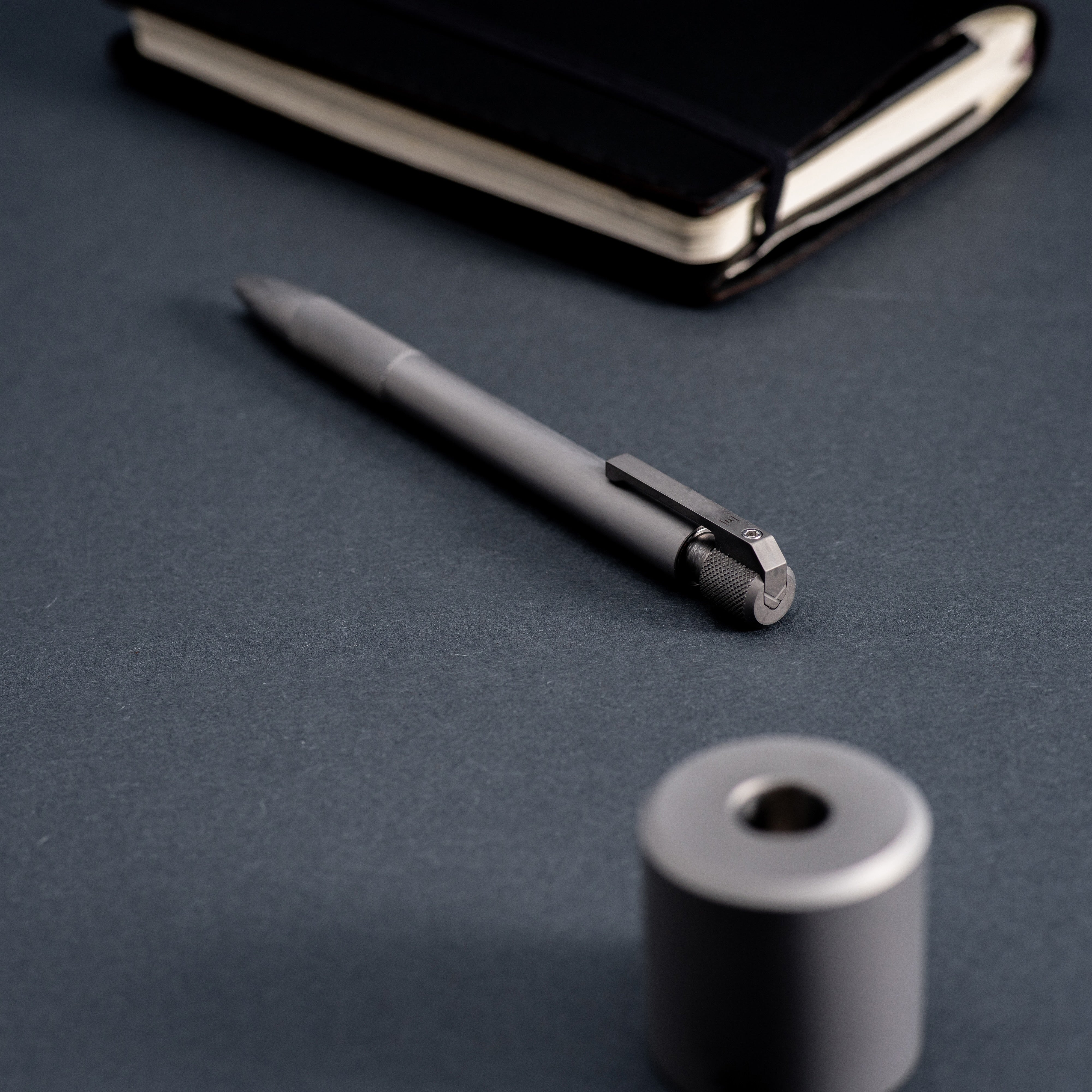 Journeyman Pen - Matte Titanium