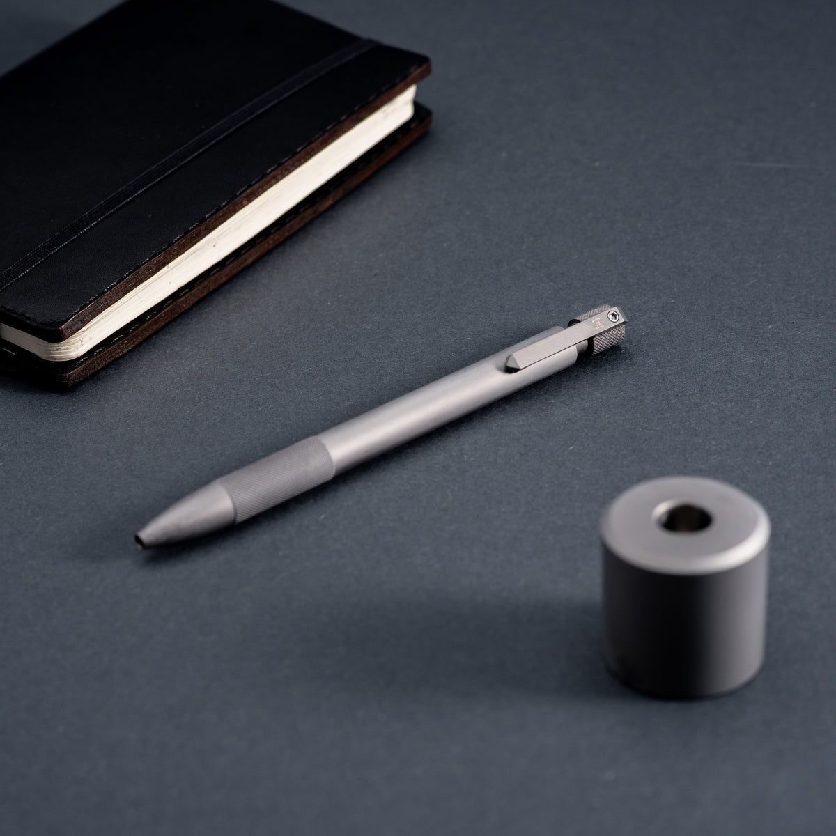 Journeyman Pen - Matte Titanium by Wingback