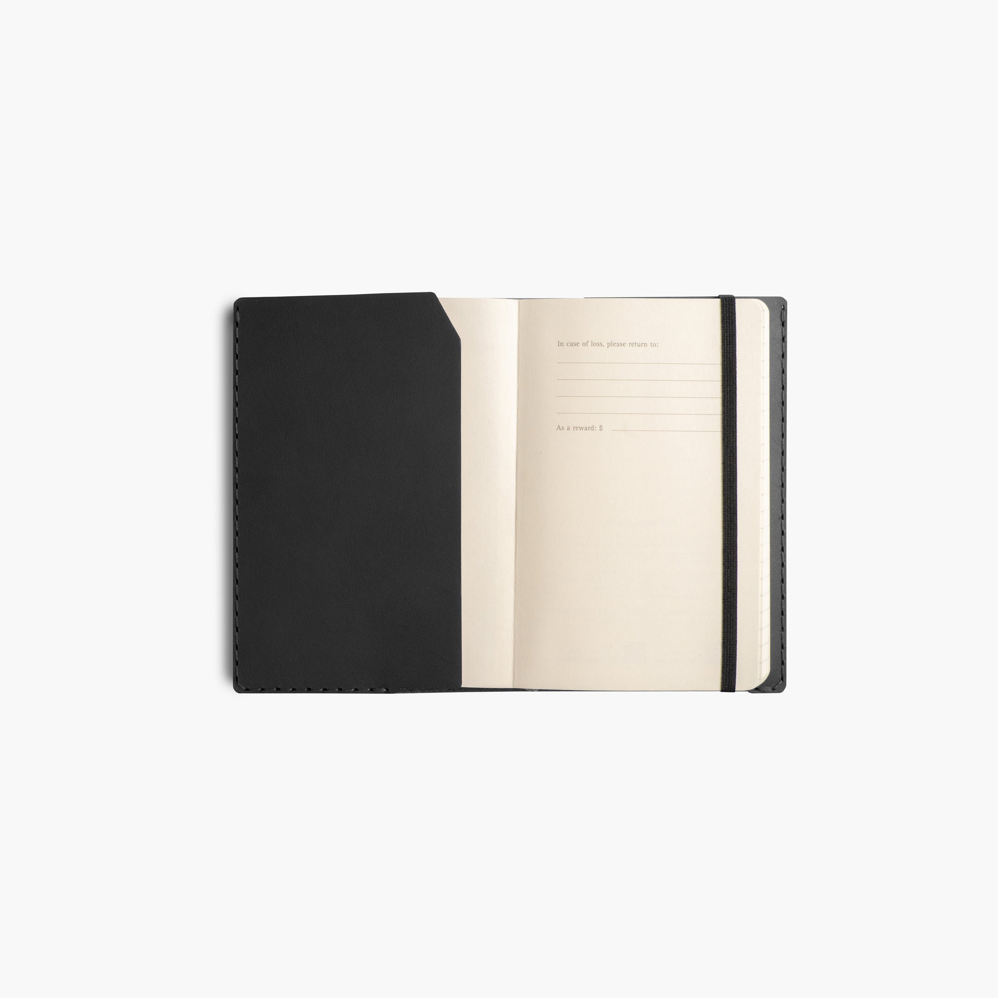 A6 Refillable Notebook - Charcoal