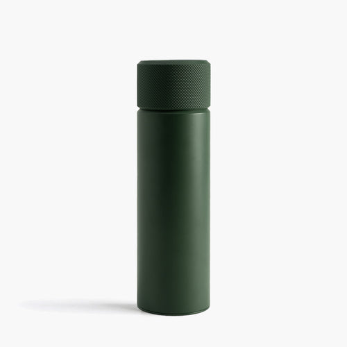 100ml Hip Flask - British Racing Green by Wingback