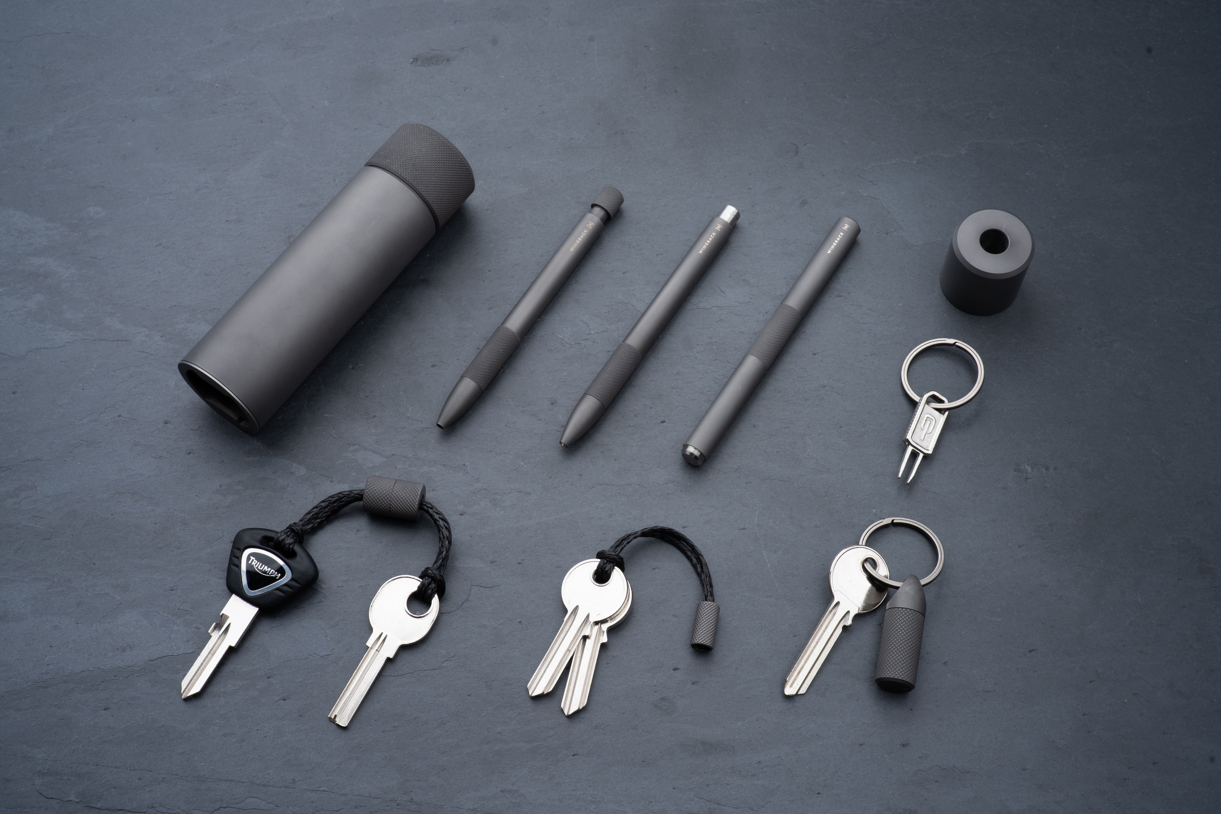 Key Loop - Steel | Personalised Key Organiser - Wingback