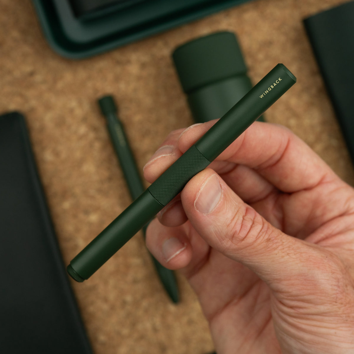 Fountain Pen - British Racing Green by Wingback